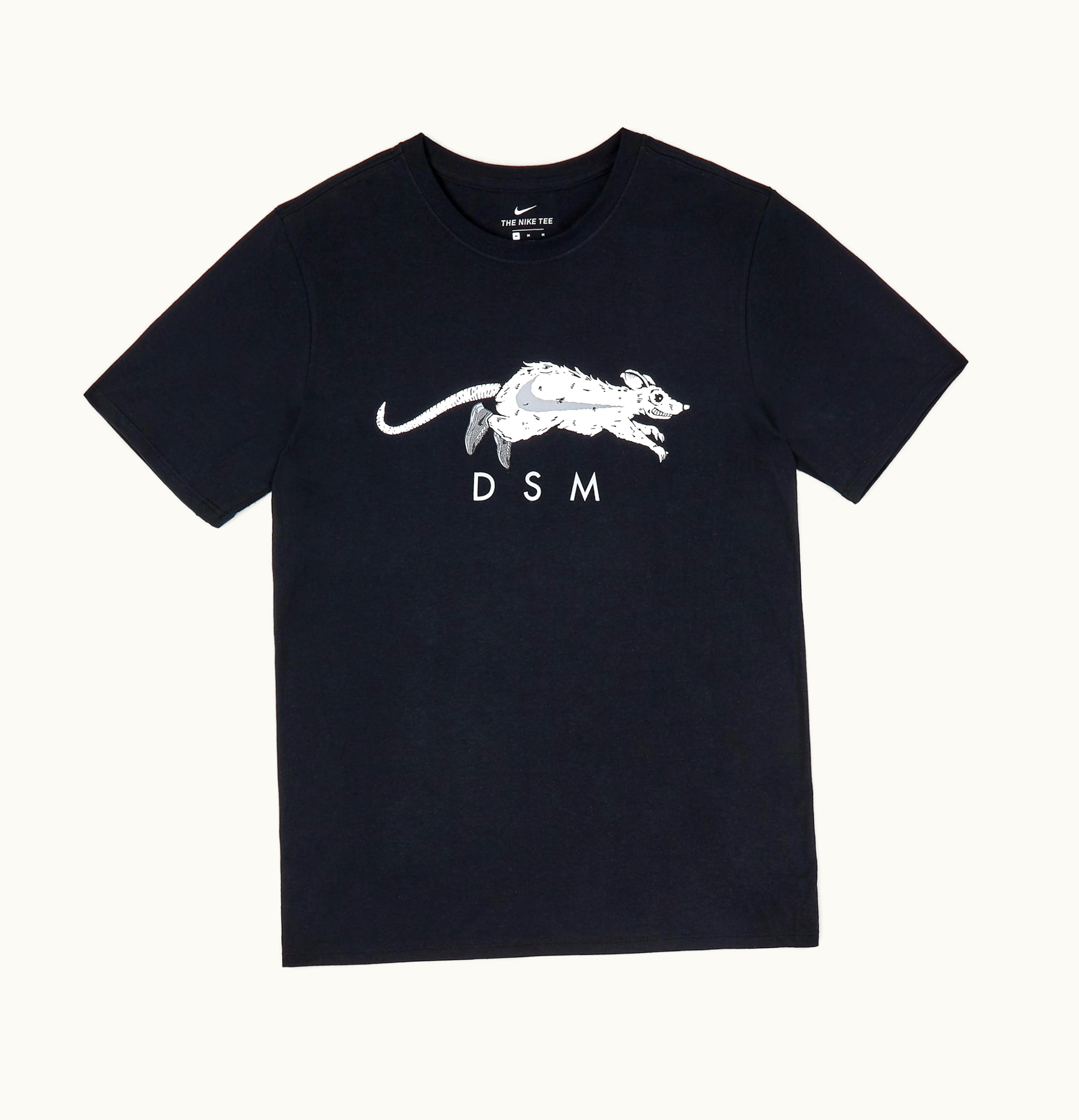 Nike Nike x Dover Street Market Year of the Rat Running Rat T Shirt Black