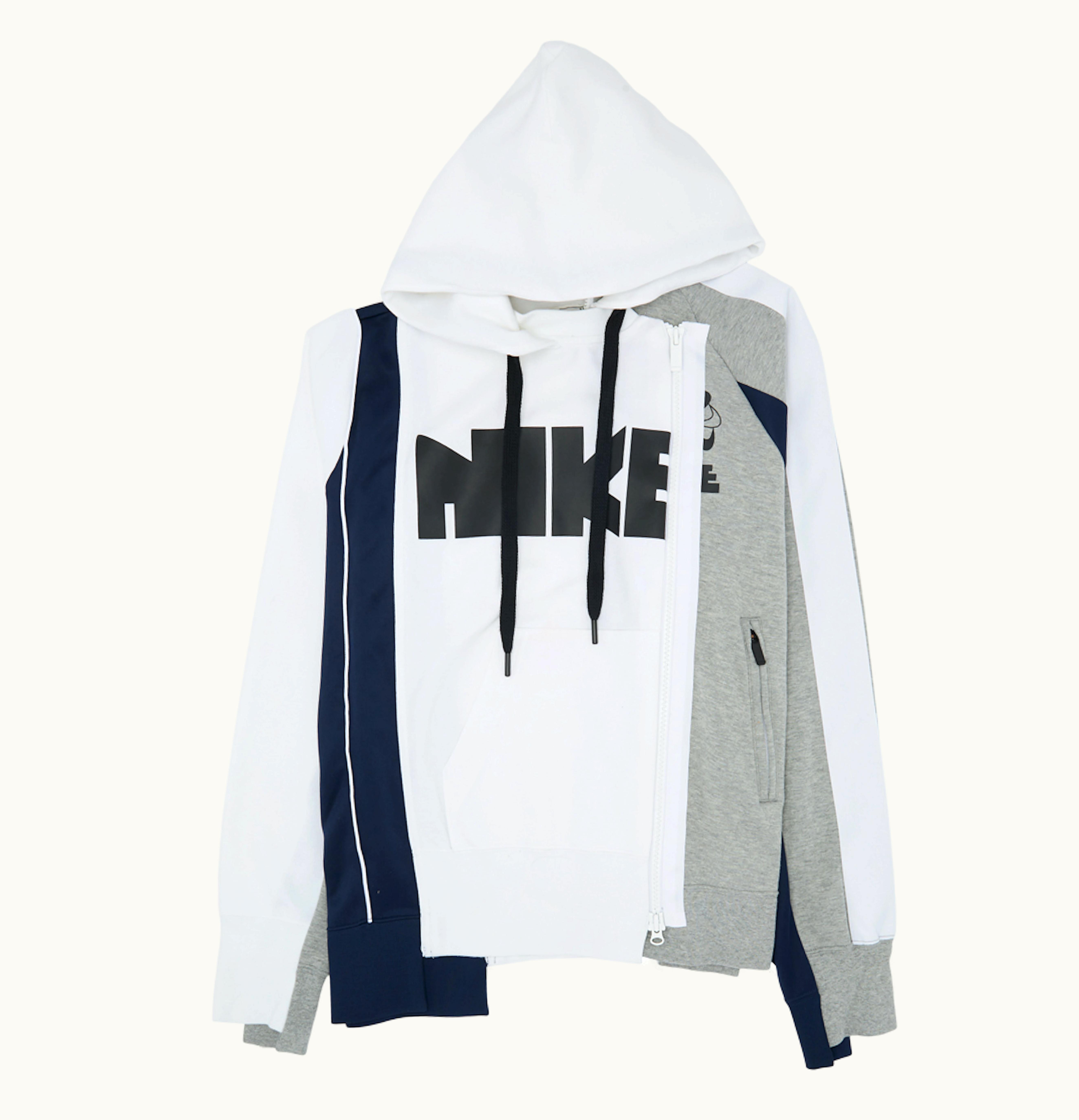 Nike Nike x Sacai Double Zip Hoodie Gold Dart Court Purple