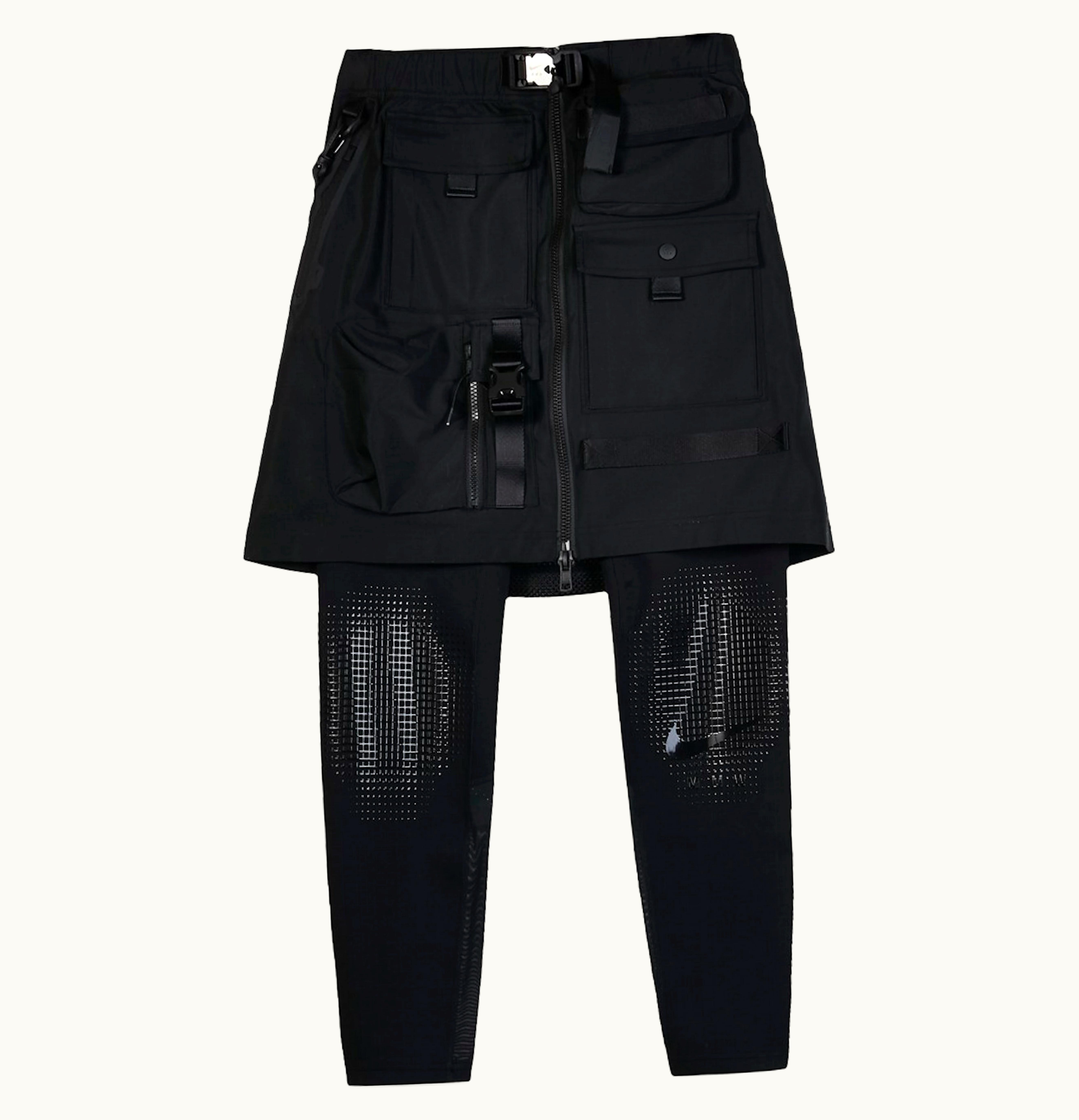 Nike Nike x MMW Womens 2 In 1 Skirt Black