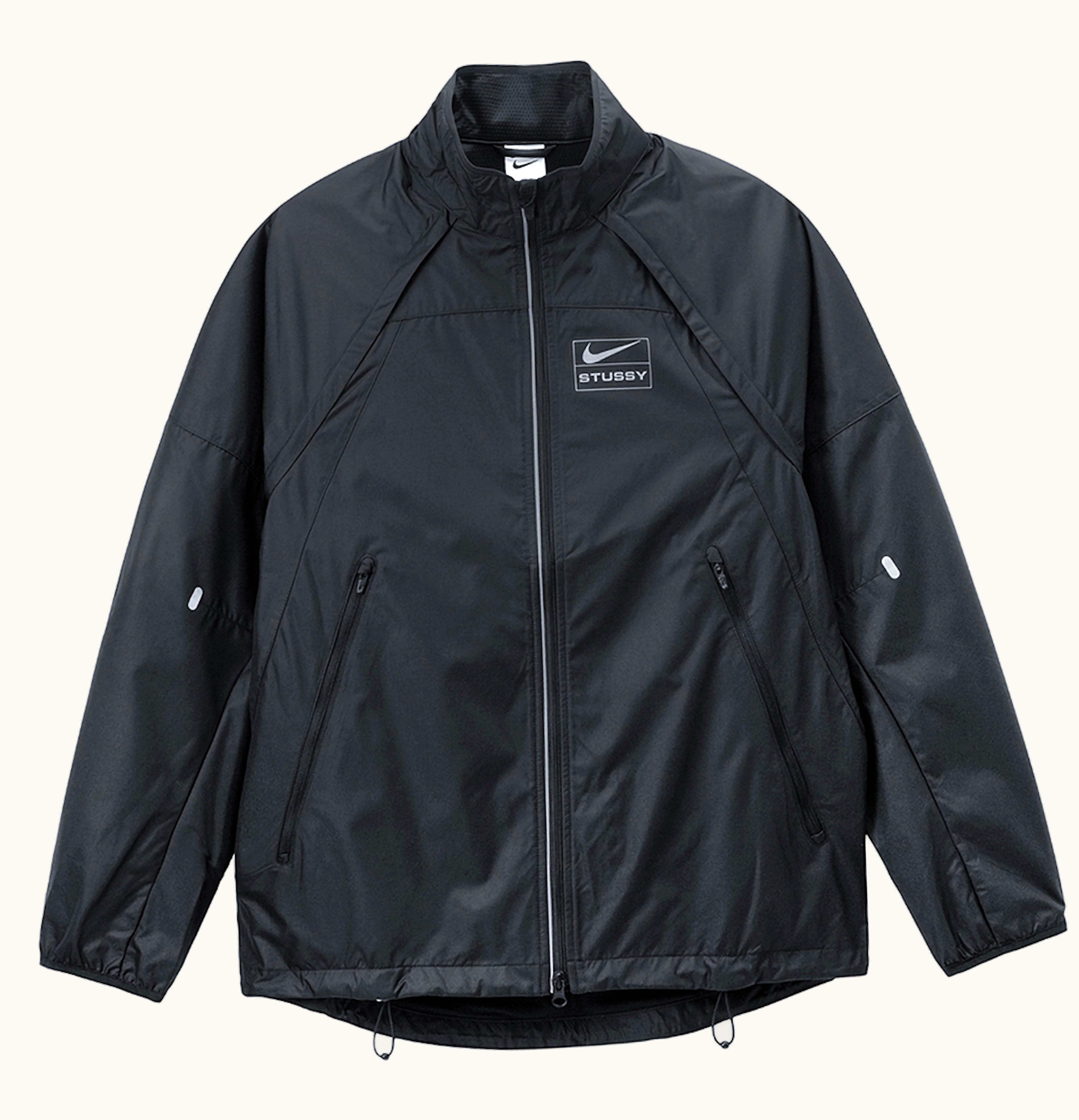 Nike Nike x Stussy Track Jacket Asia Sizing Black