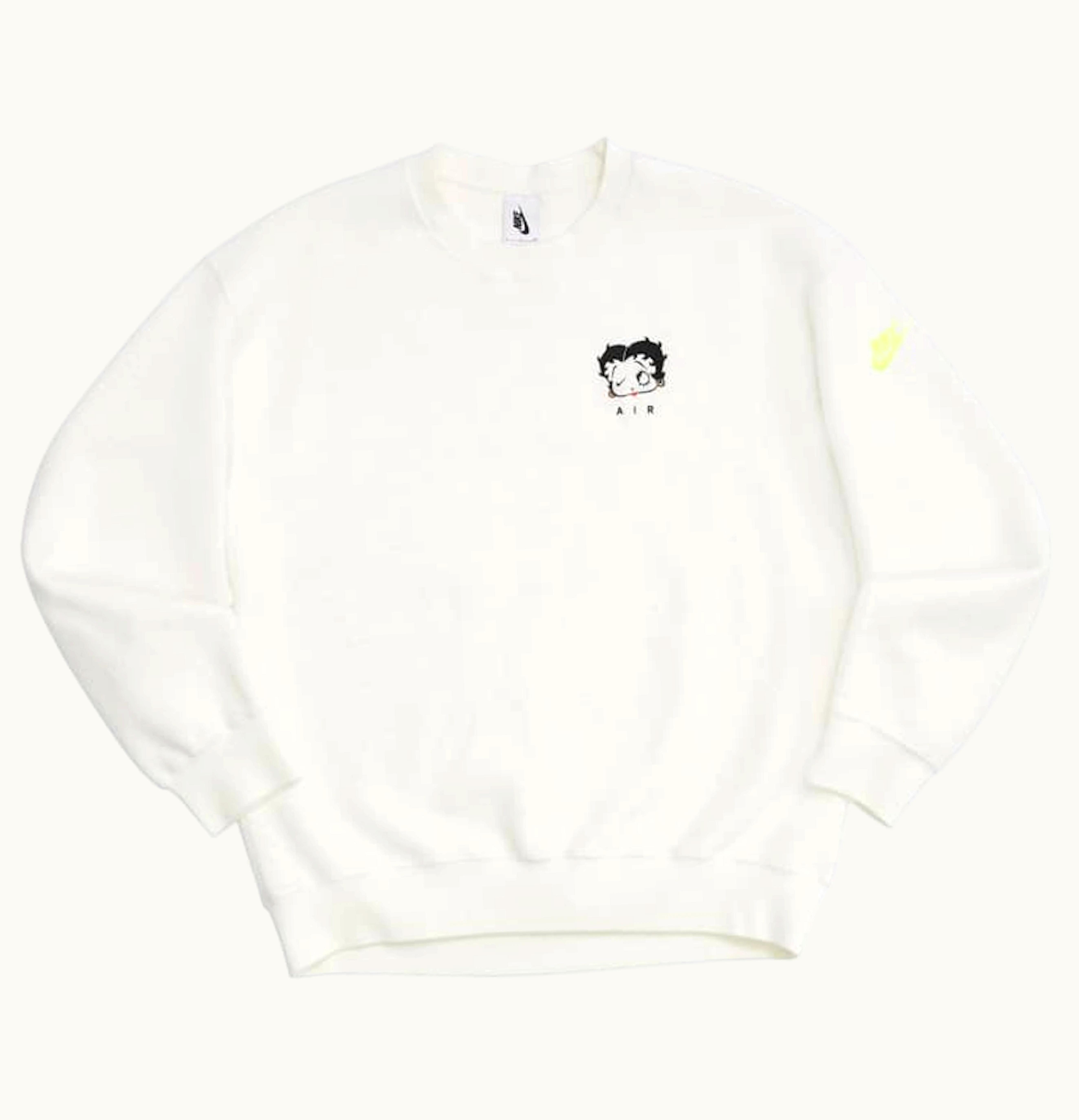 Nike Nike x Olivia Kim Betty Boop Fleece Crewneck Sweatshirt Sail
