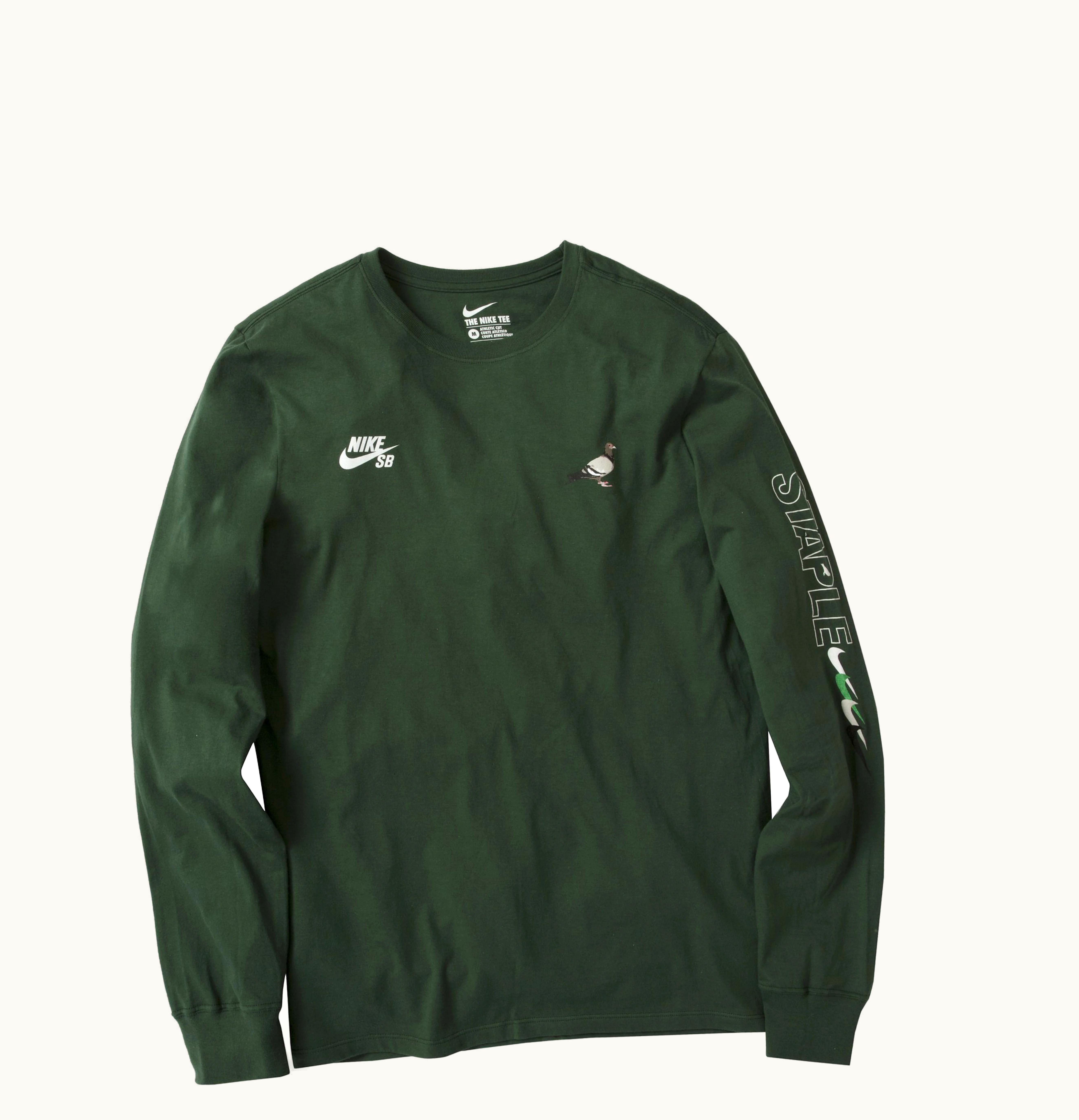 Nike SB Nike SB x Staple Panda Pigeon L S Tee Green