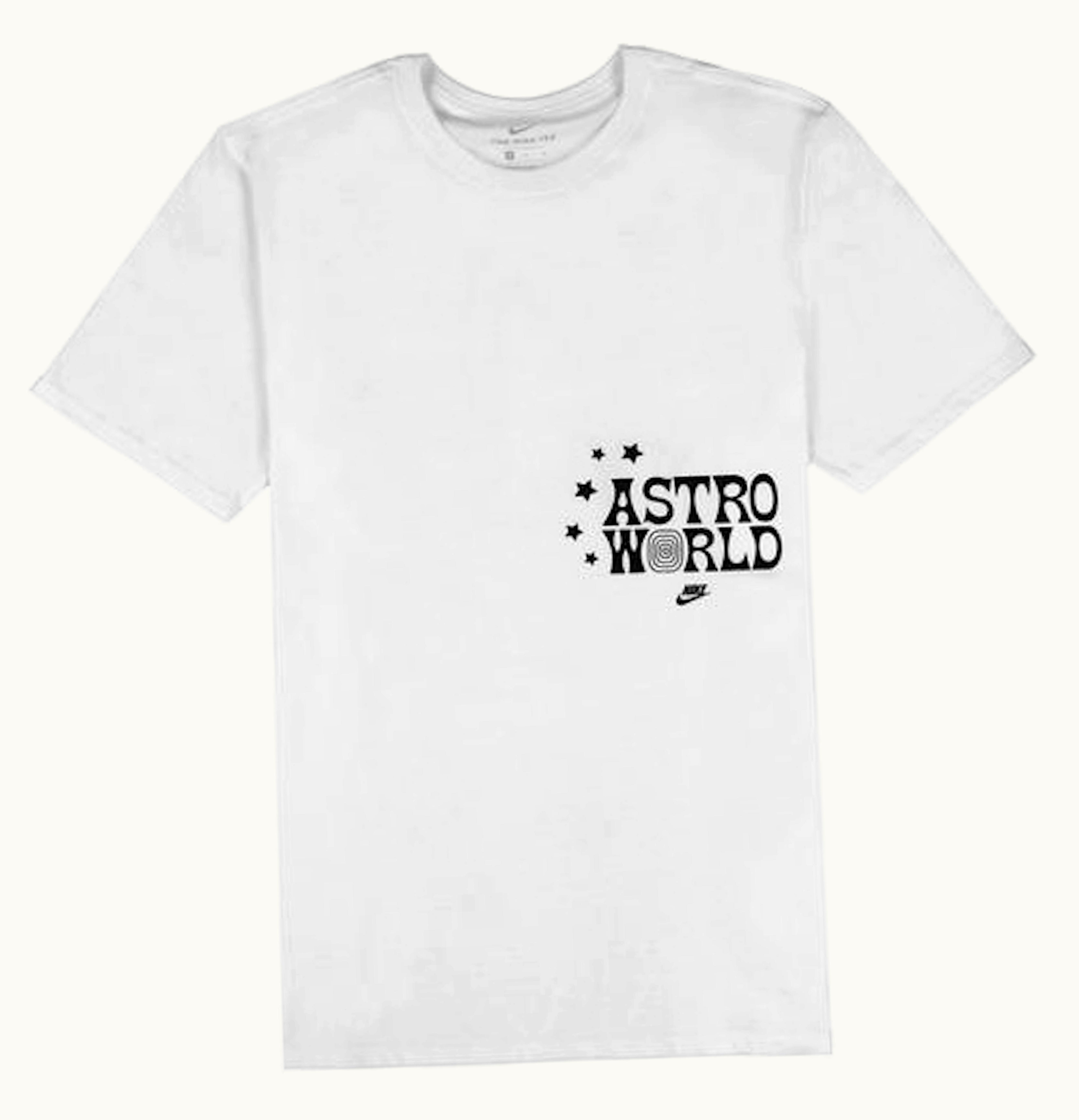 Travis Scott Travis Scott x Nike Look Mom I Can Fly II Tee White