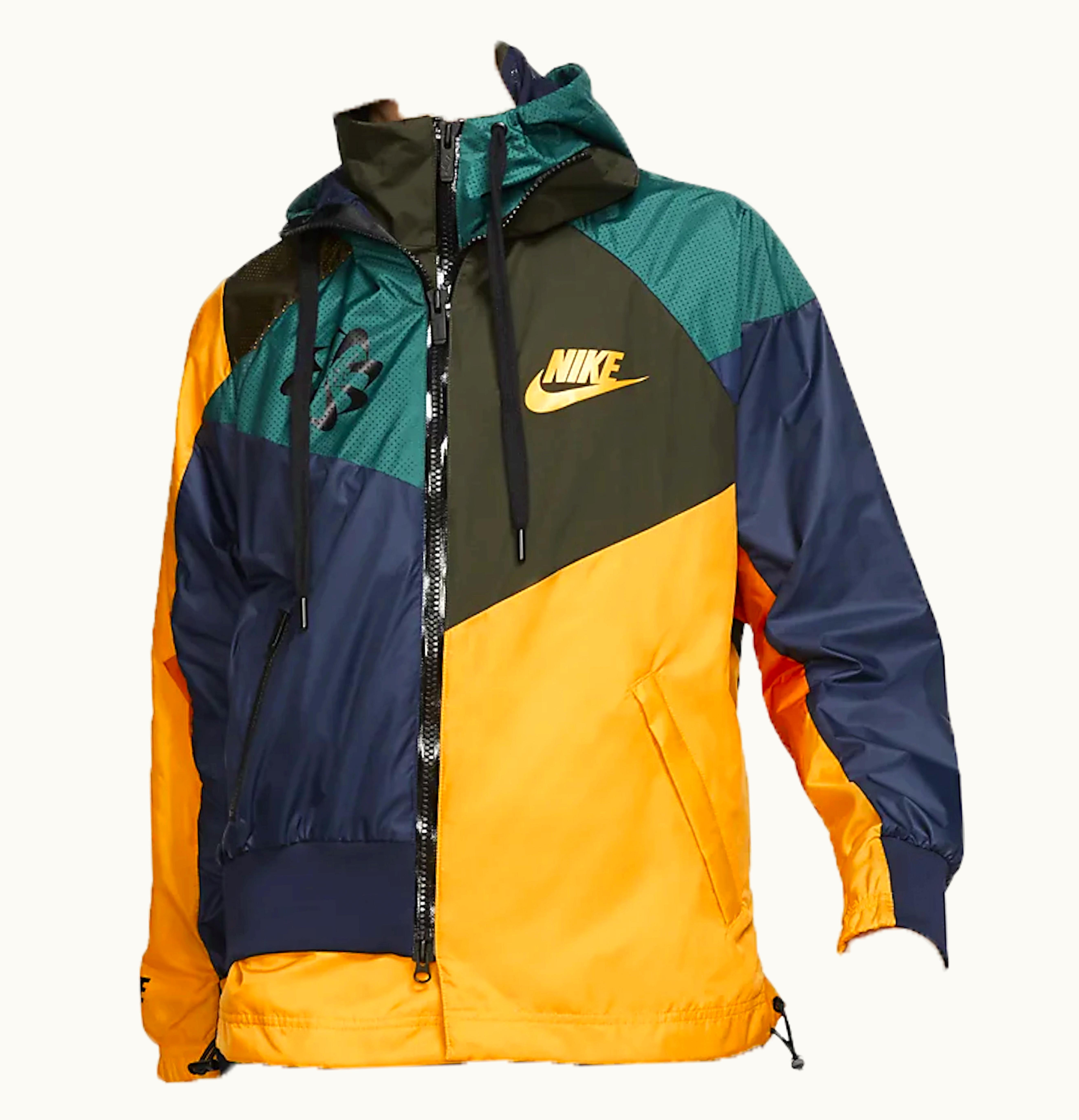 Nike Nike x Sacai Hooded Anorak University Gold Campfire Orange