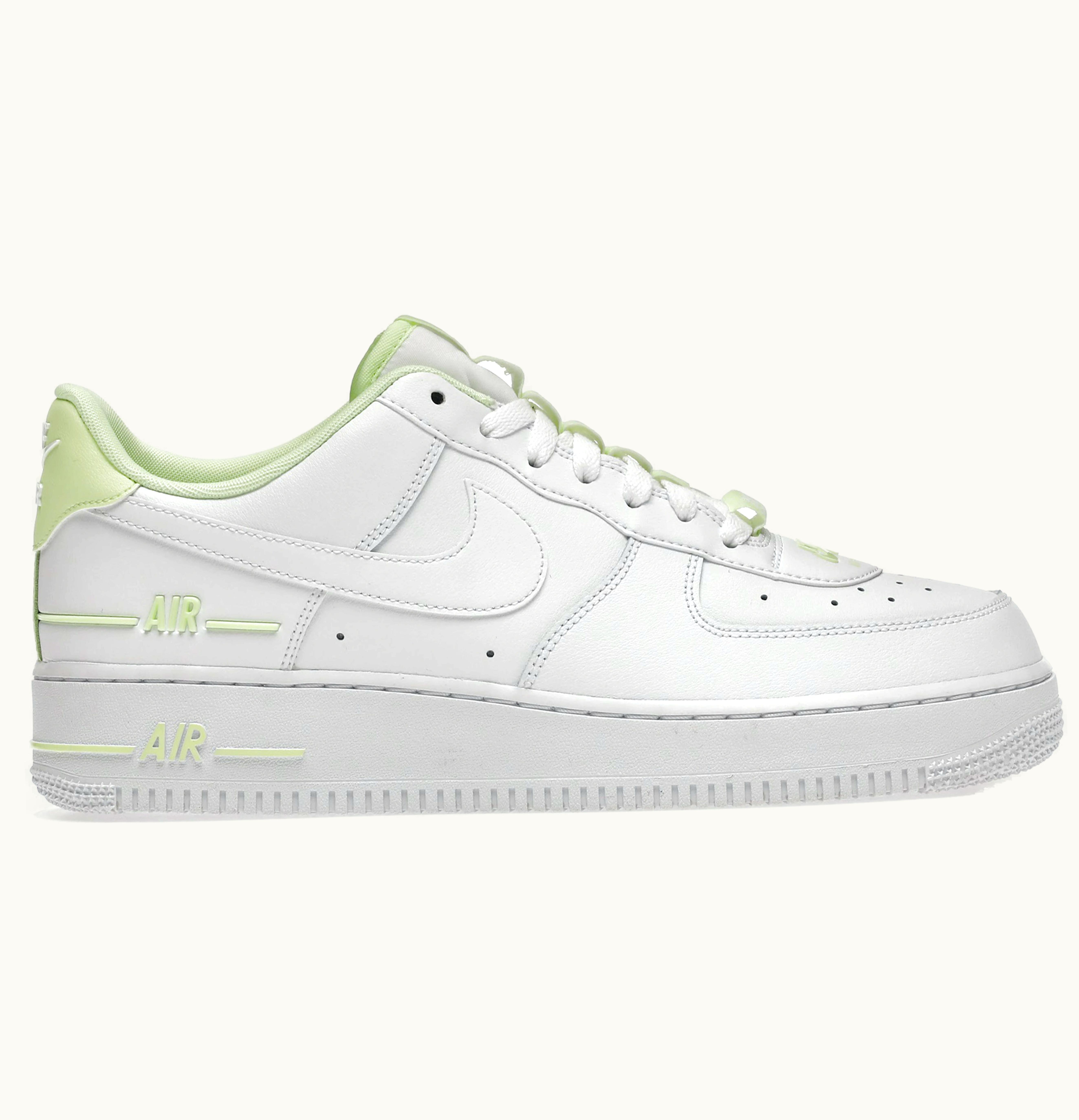 Nike Nike Air Force 1 Low Double Nike Air Low White Barely Volt