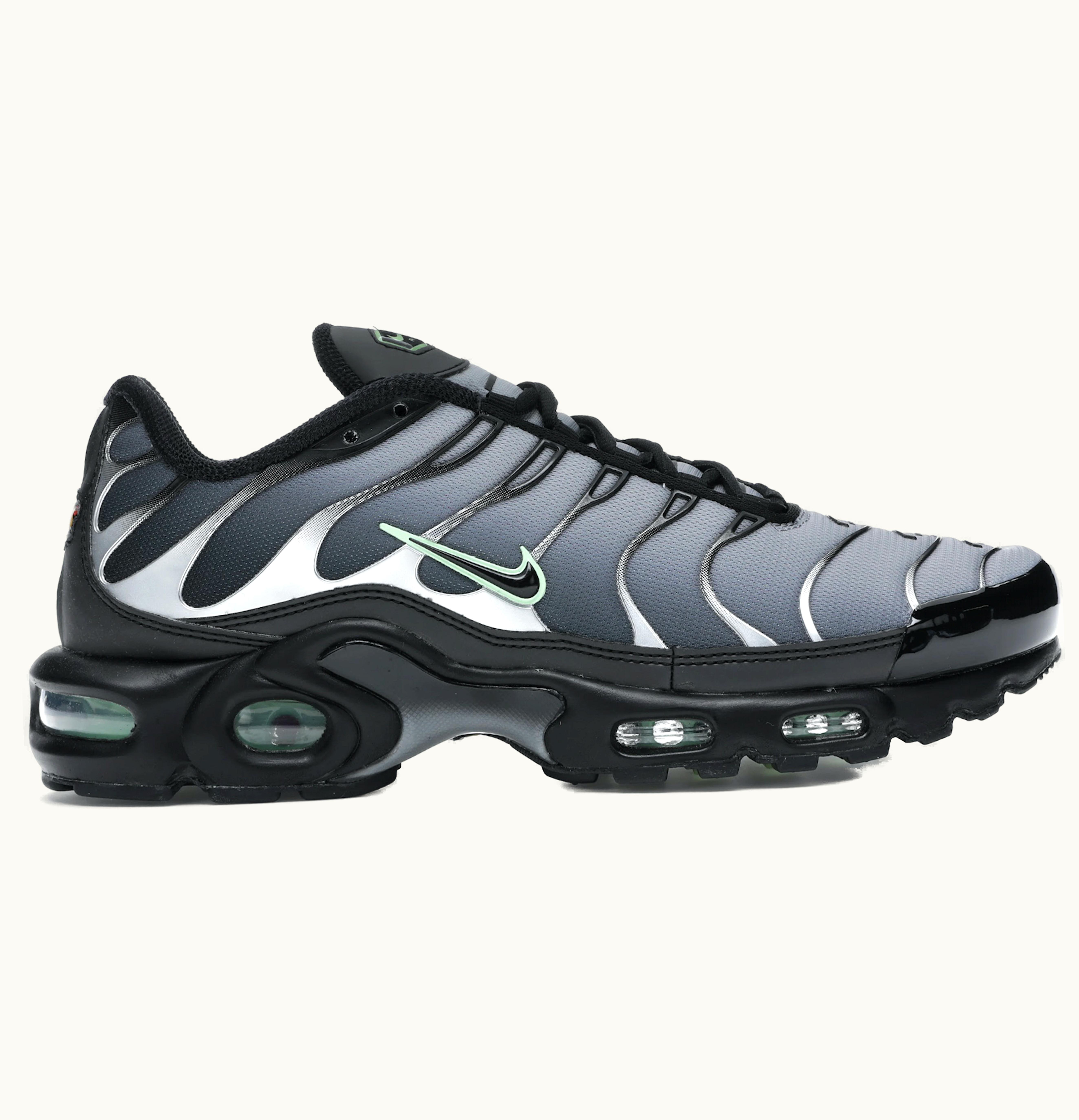 Nike Nike Air Max Plus Black Particle Grey Vapour Green
