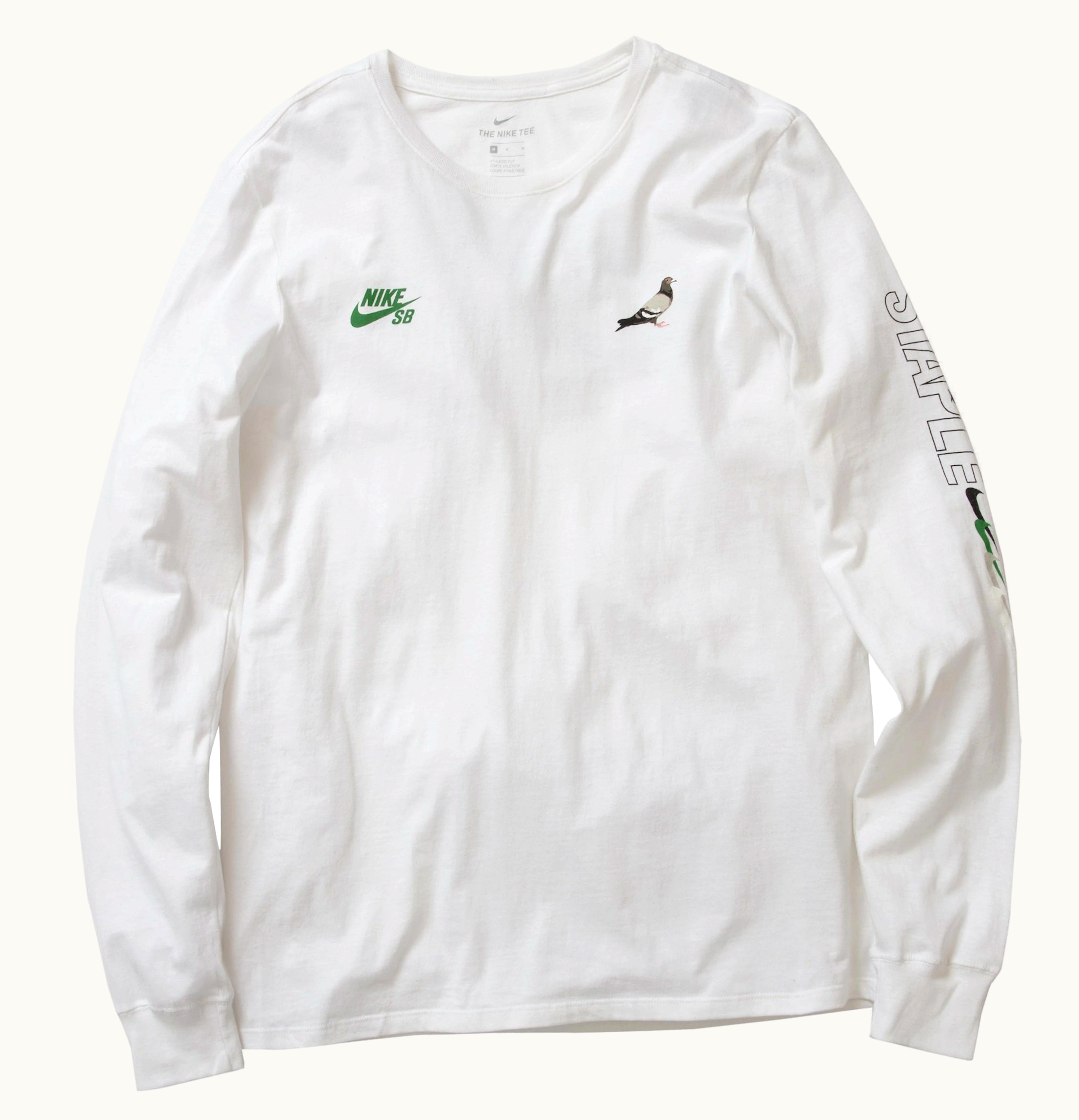 Nike SB Nike SB x Staple Panda Pigeon L S Tee White