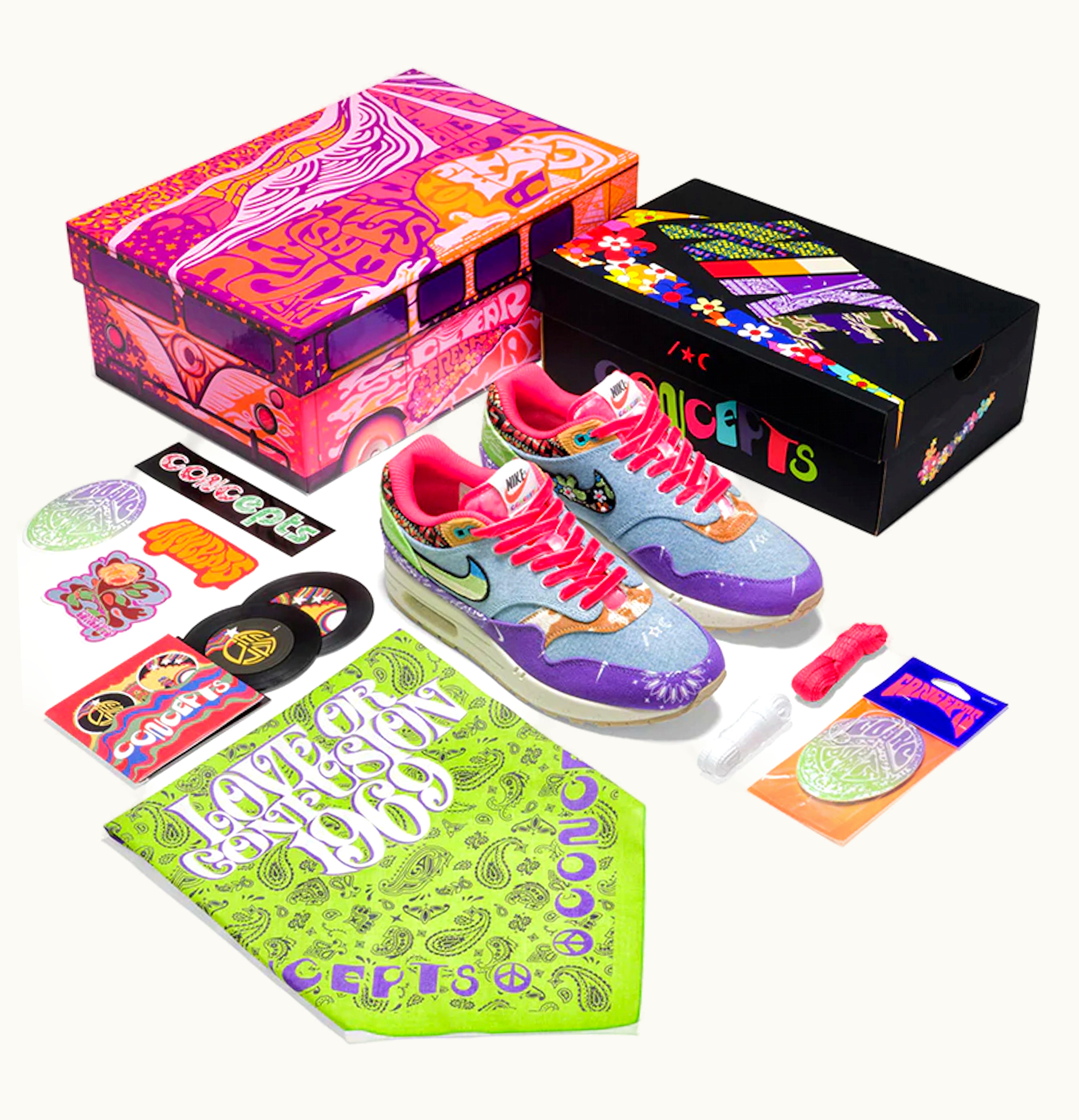 Nike Nike Air Max 1 SP Concepts Denim Paisley