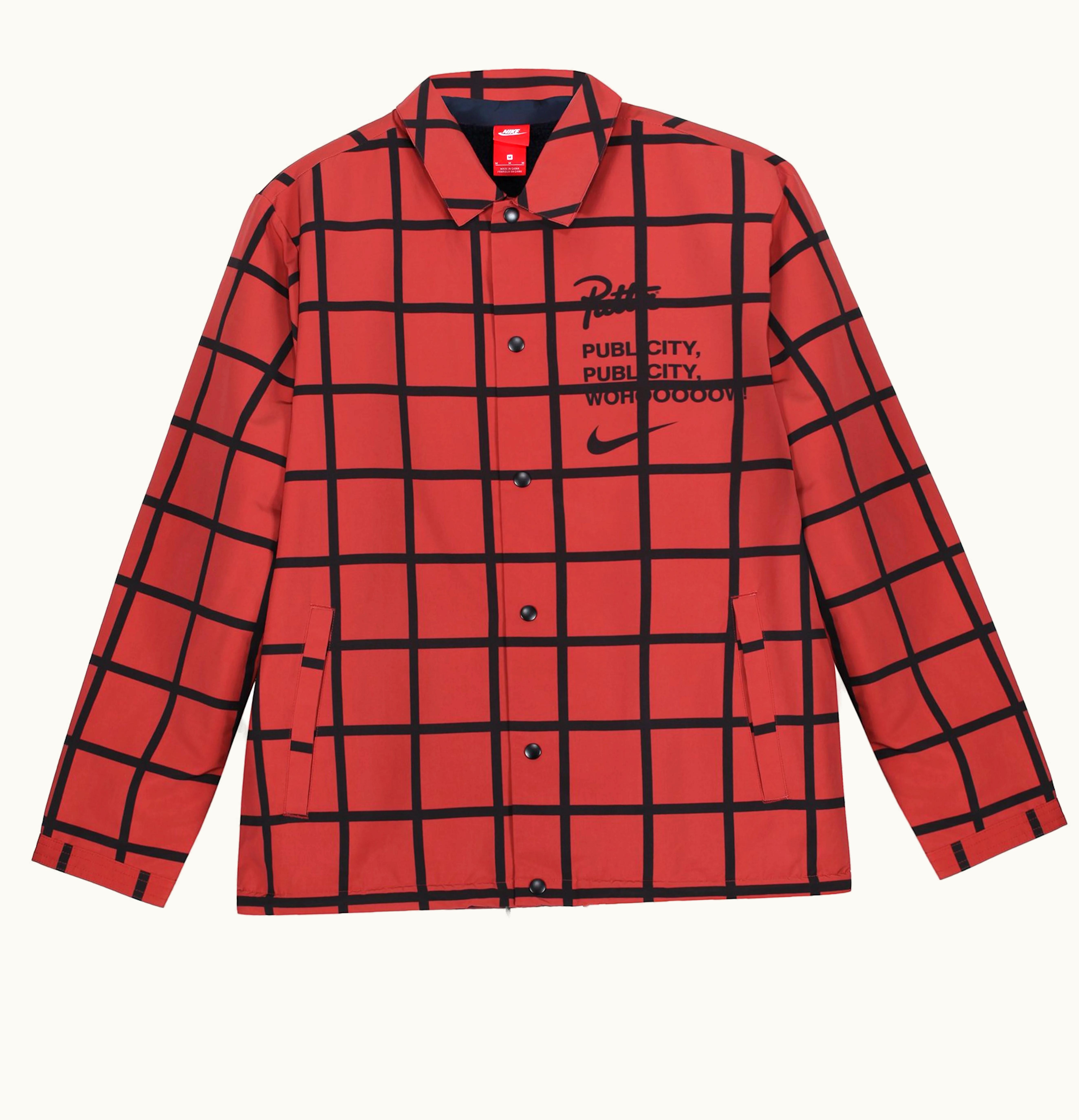 Nike Nike NSW Patta Coaches Jacket Mars Stone