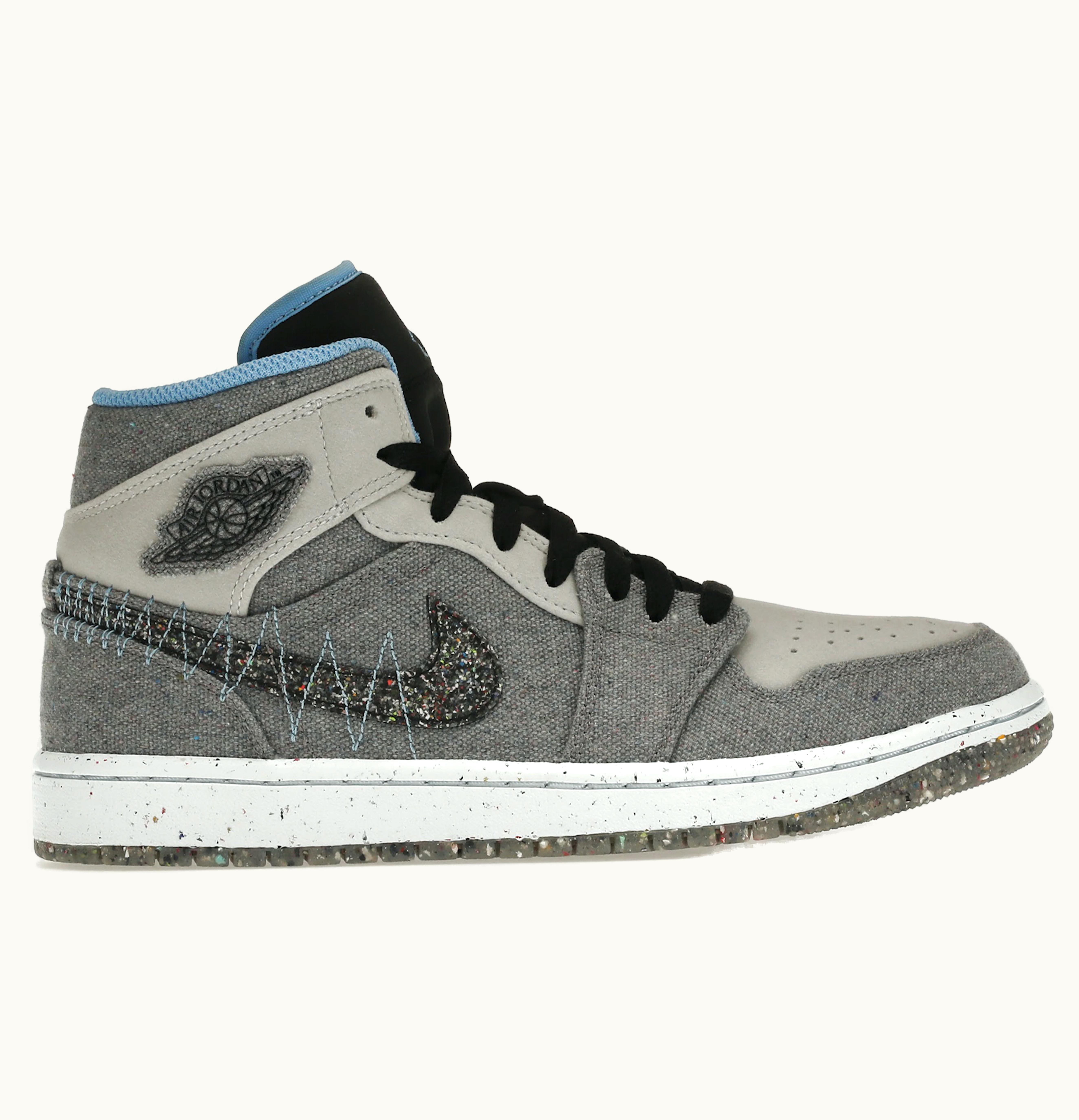 Jordan Air Jordan 1 Mid Crater Grey University Blue