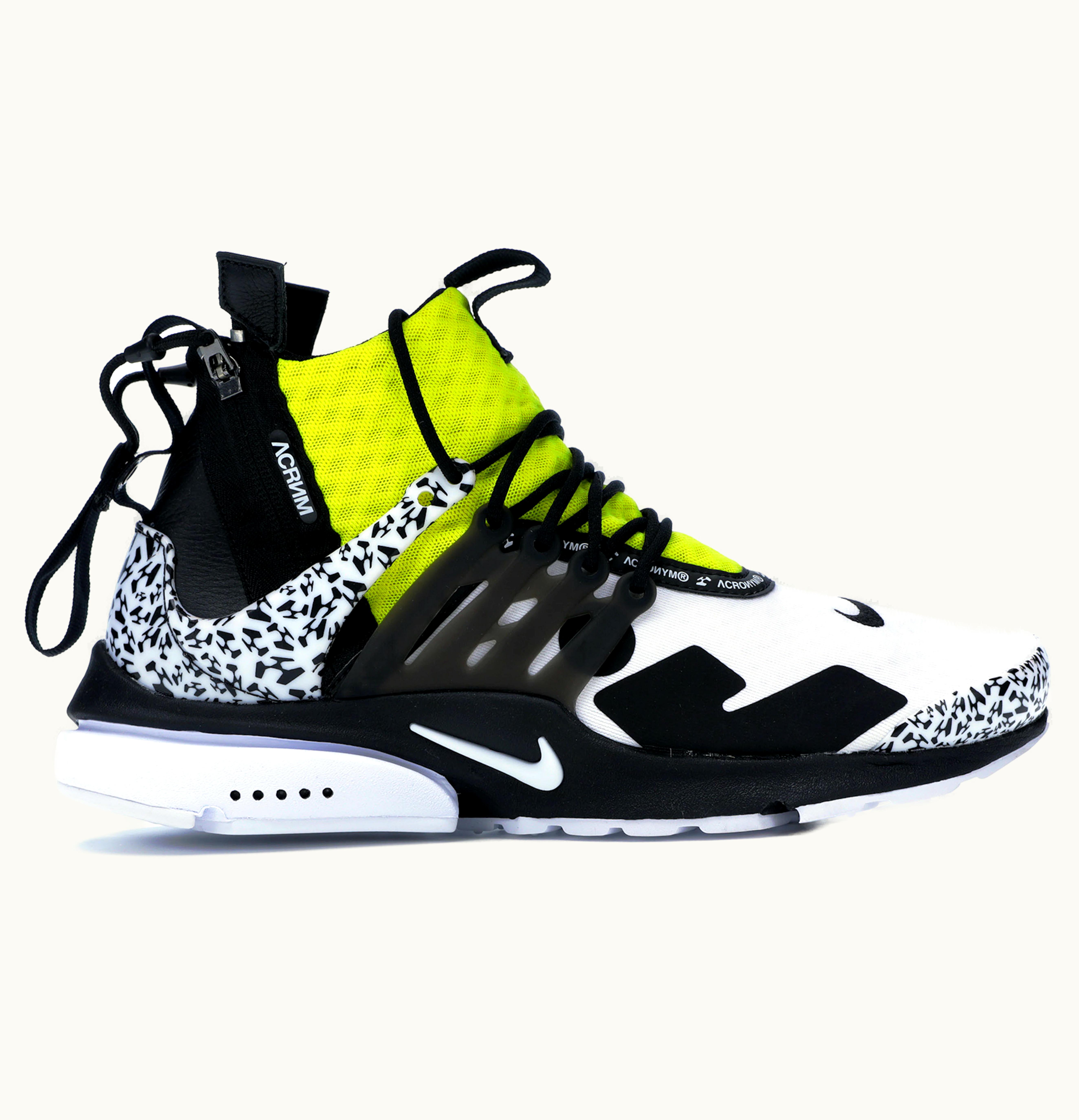 Nike Nike Air Presto Mid Acronym Dynamic Yellow