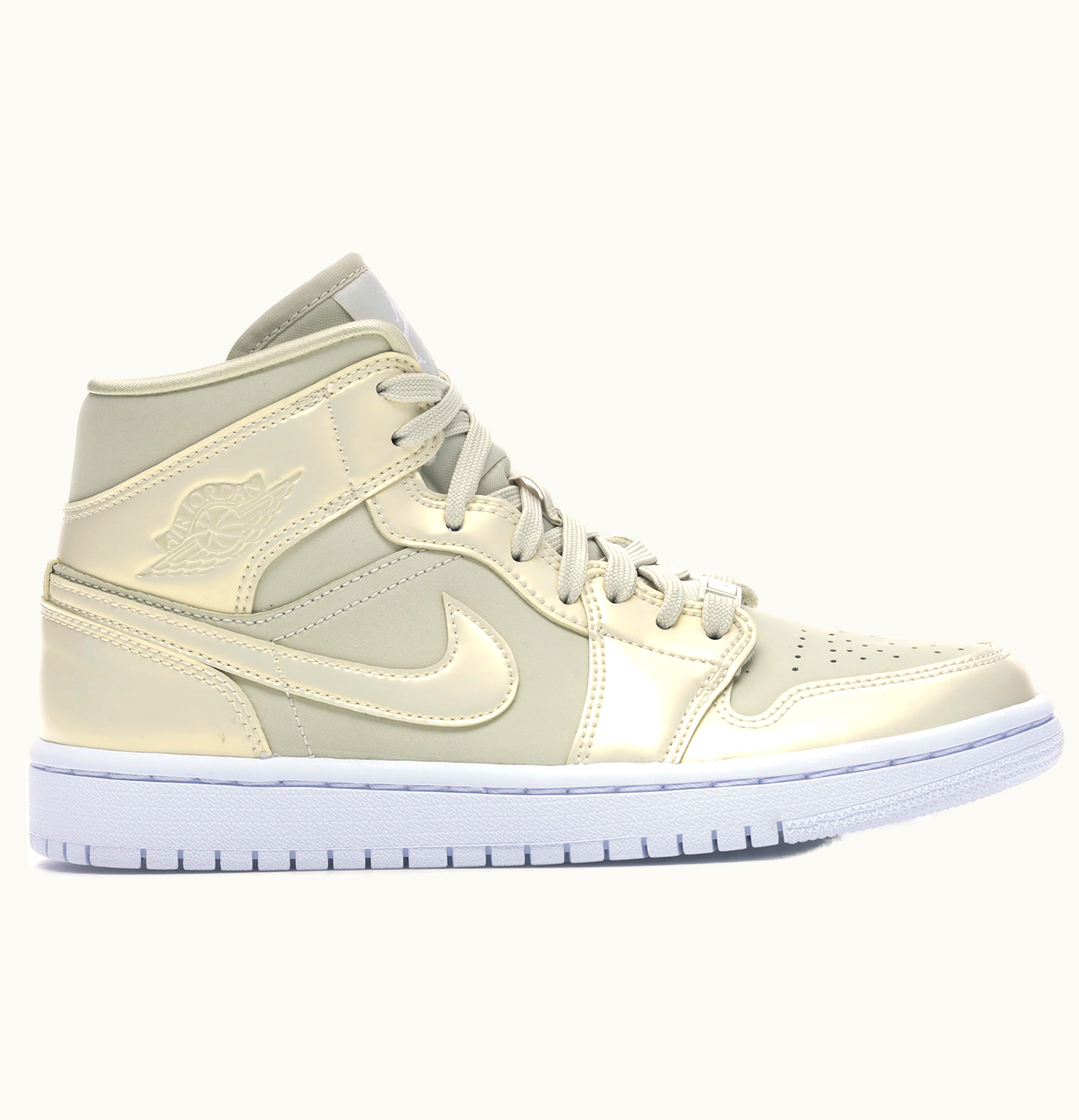 Jordan Air Jordan 1 Mid Goose Feather Yellow W
