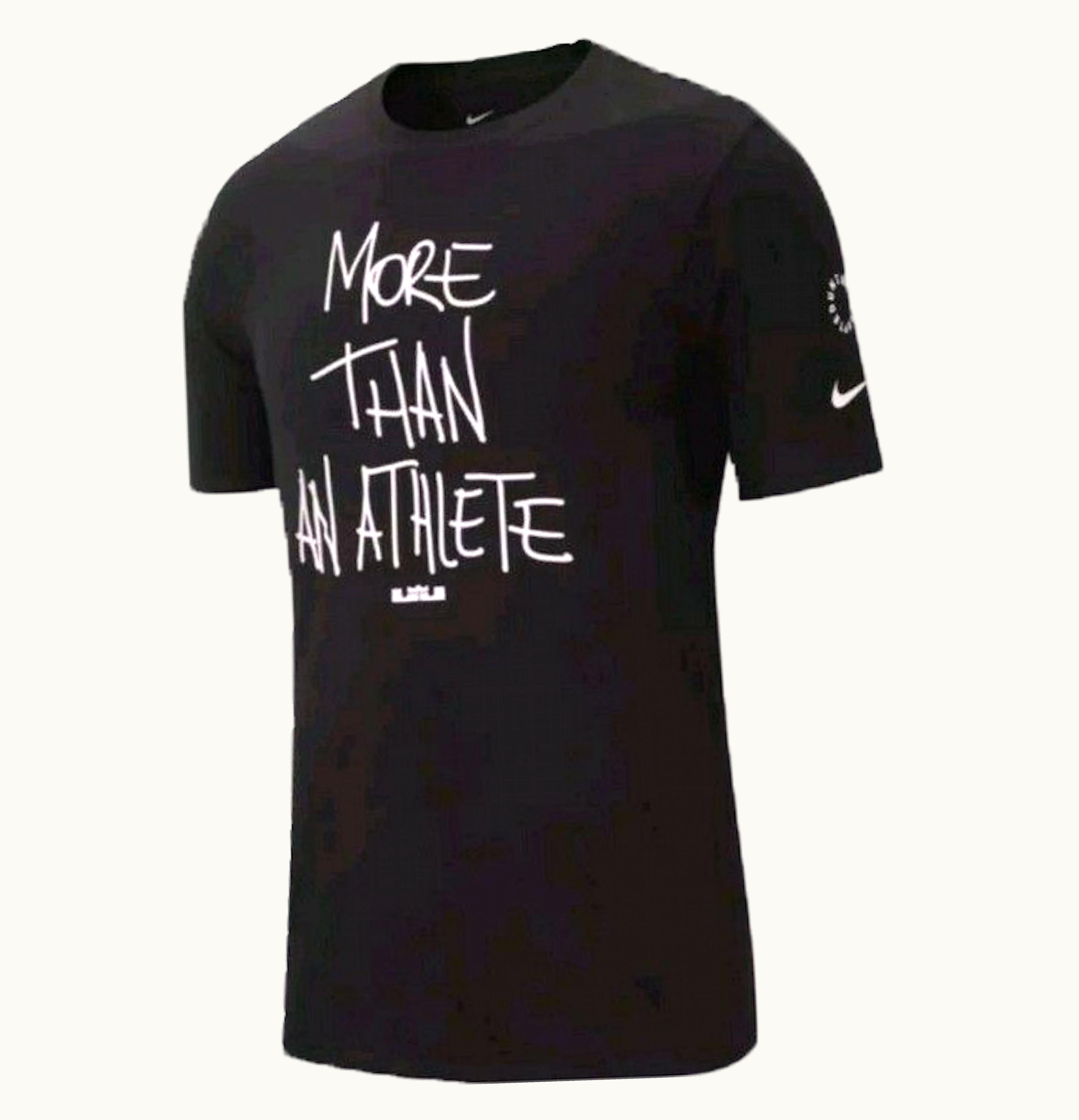 Nike Nike Dri Fit LeBron James More Than an Athlete Tee Black