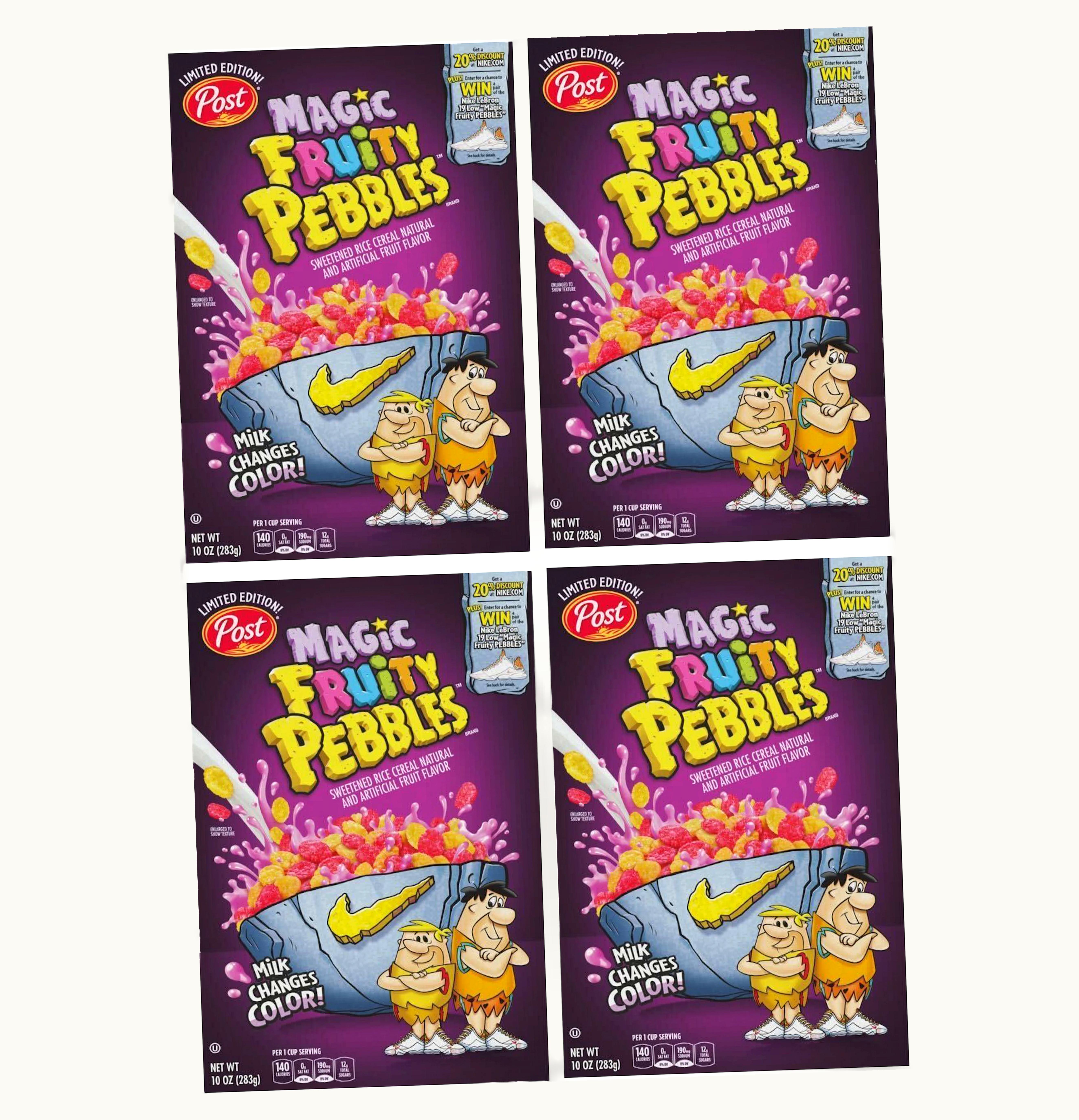 Fruity Pebbles Fruity Pebbles x Nike LeBron 19 Low Cereal 4x Lot Not Fit For Human Consumption