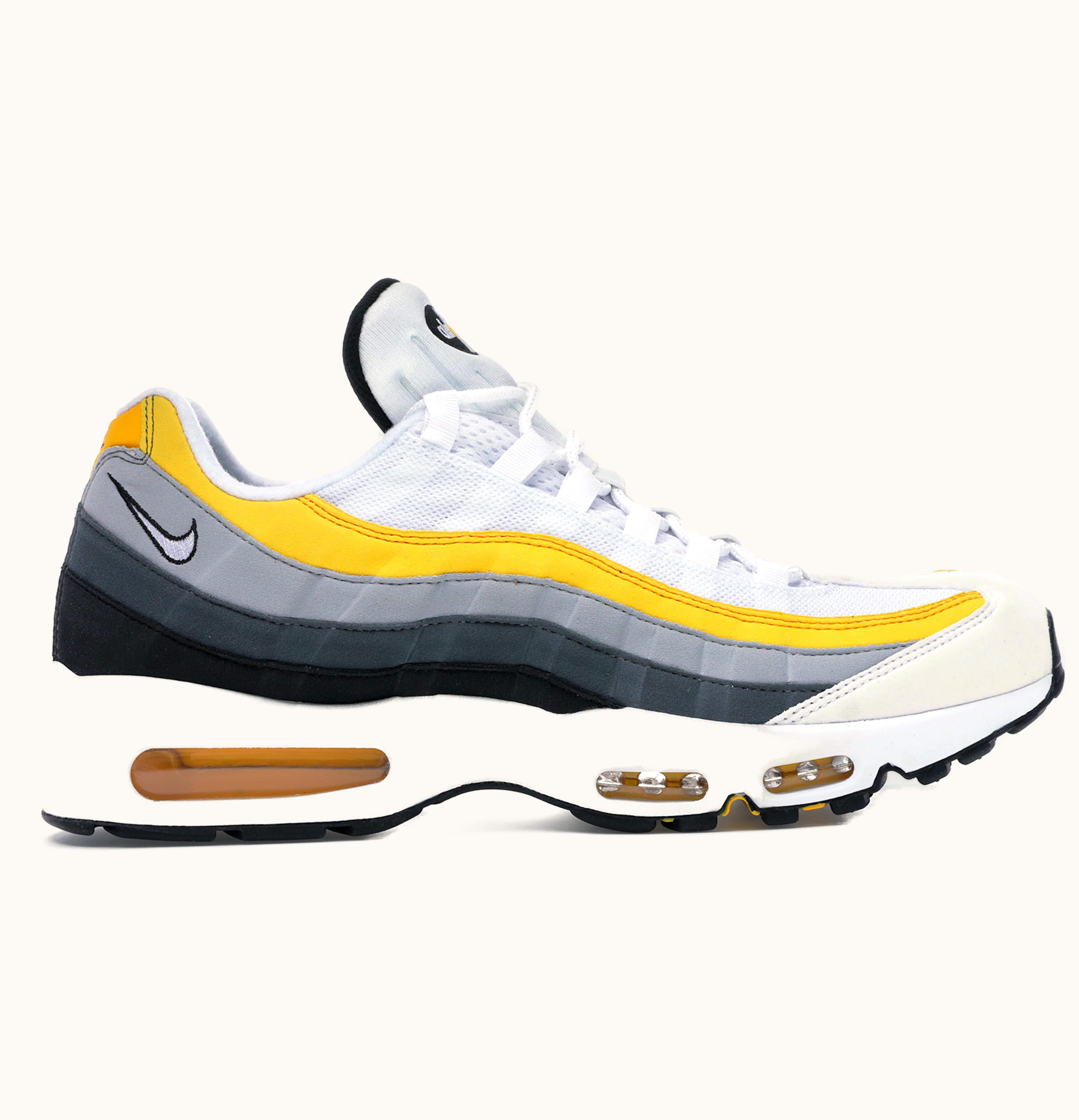 Nike Nike Air Max 95 White Amarillo Dark Grey