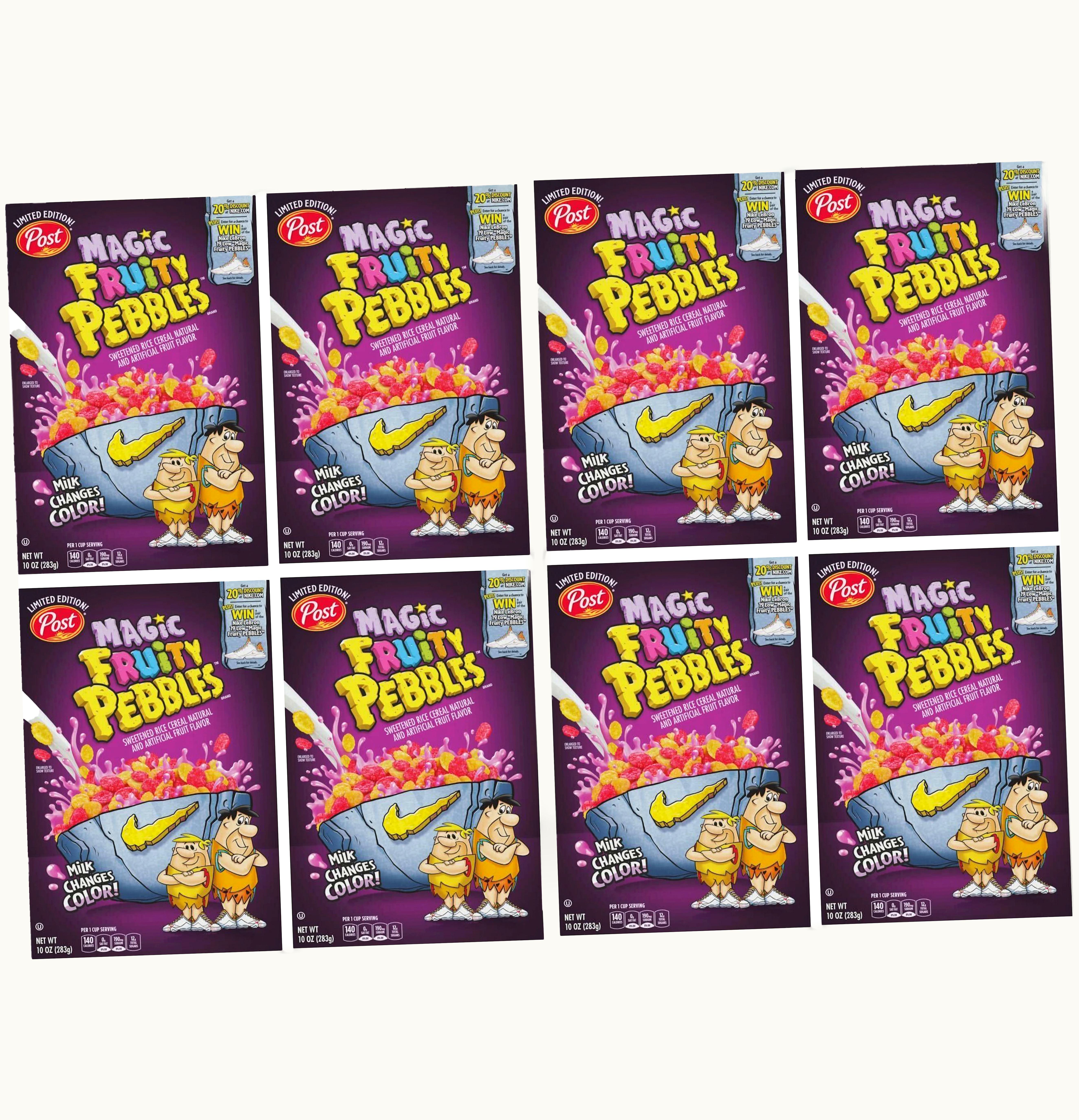 Fruity Pebbles Fruity Pebbles x Nike LeBron 19 Low Cereal 8x Lot Not Fit For Human Consumption