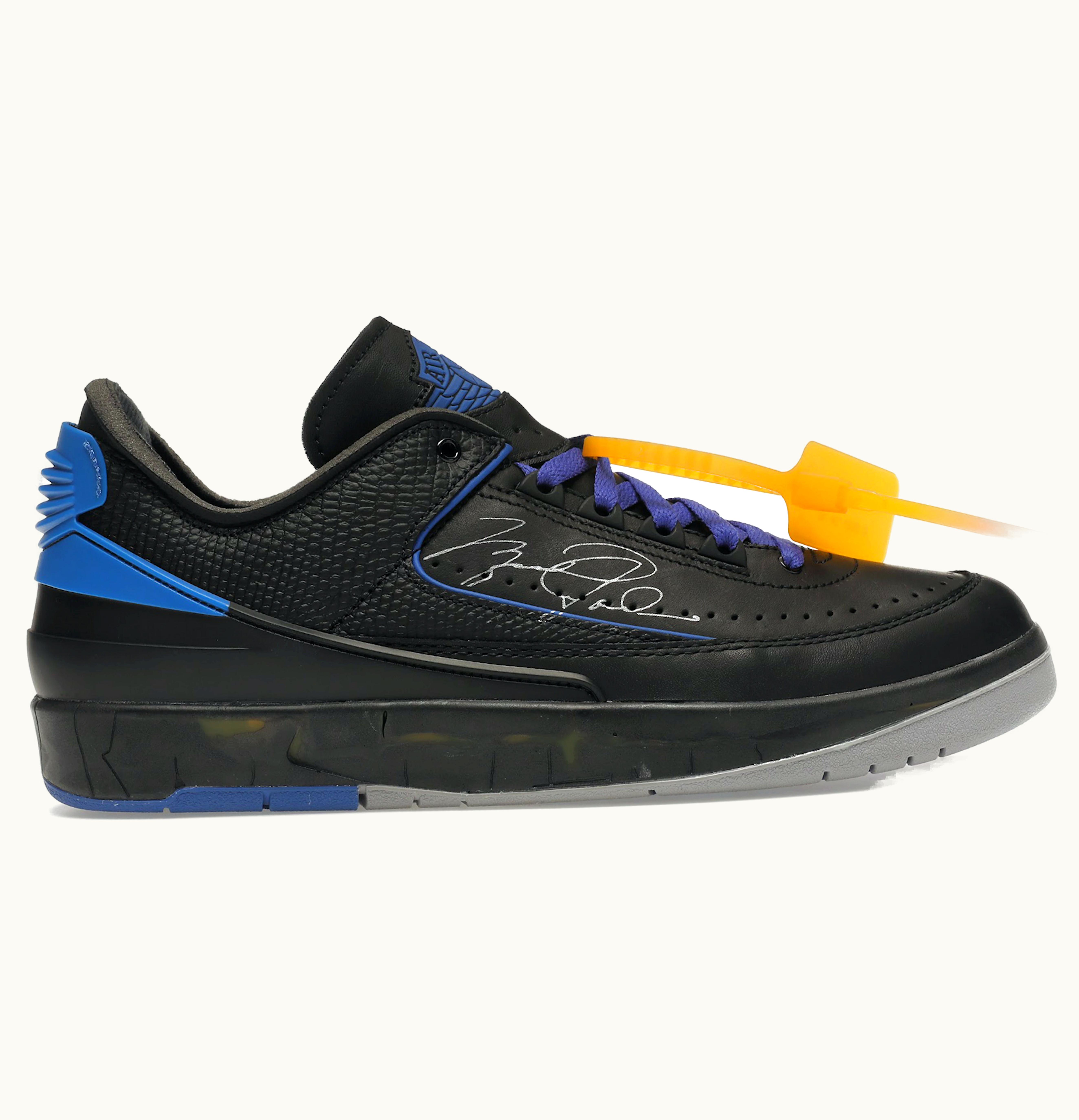 Jordan Air Jordan 2 Retro Low SP Off White Black Blue
