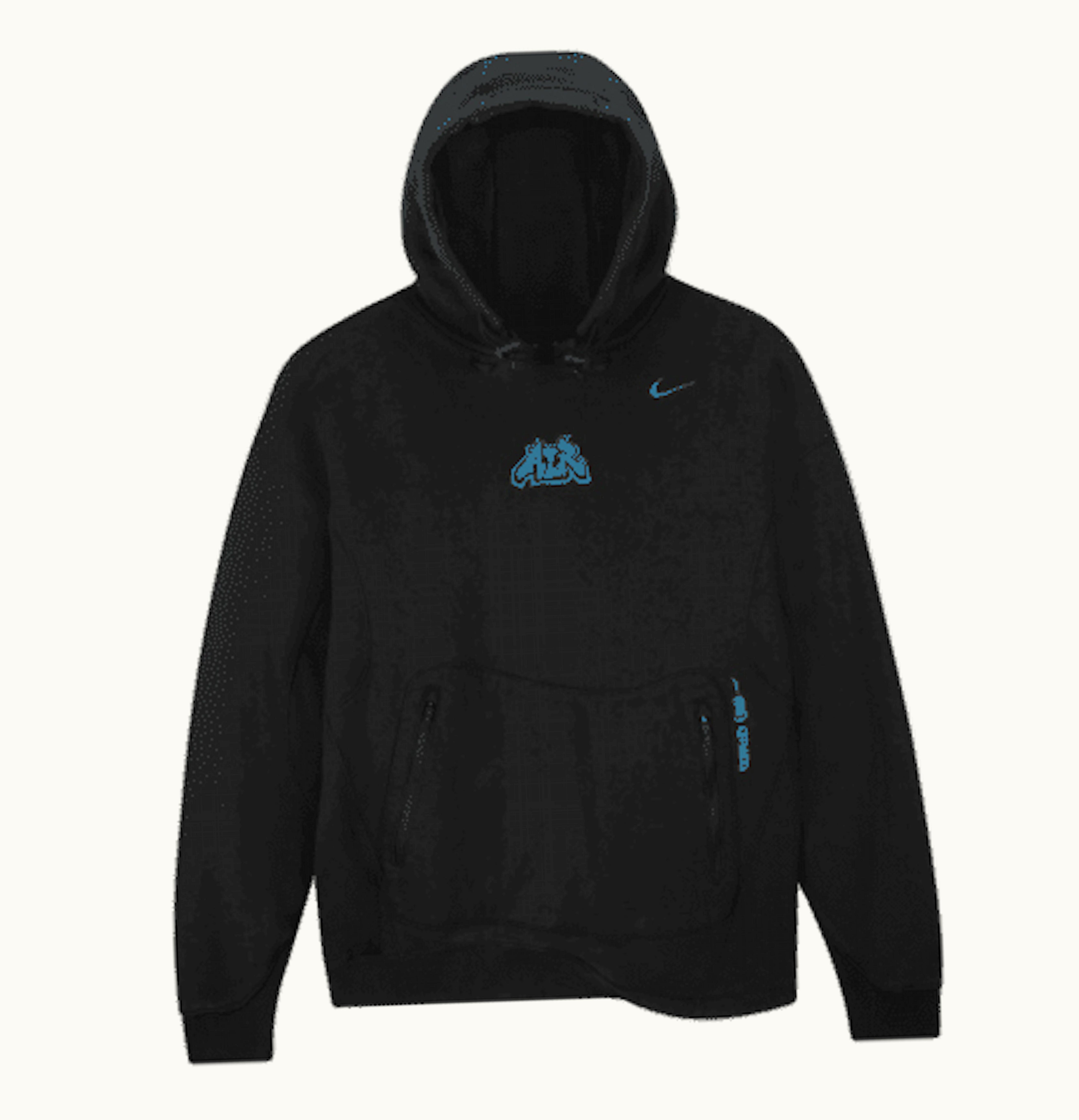 OFF-WHITE Off White x Nike 006 Fleece Hoodie Asia Sizing Black