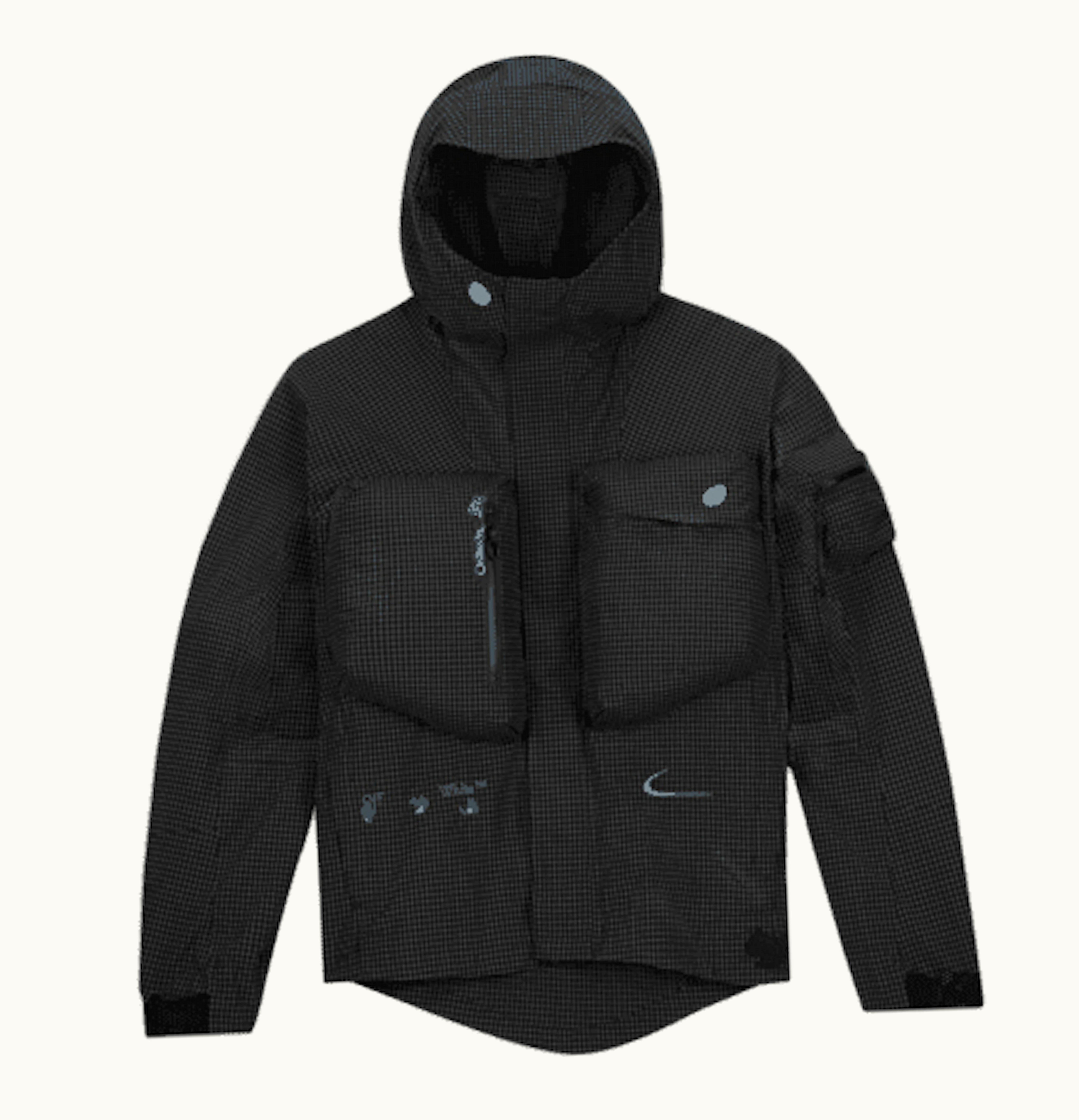 OFF-WHITE Off White x Nike 004 Jacket Black