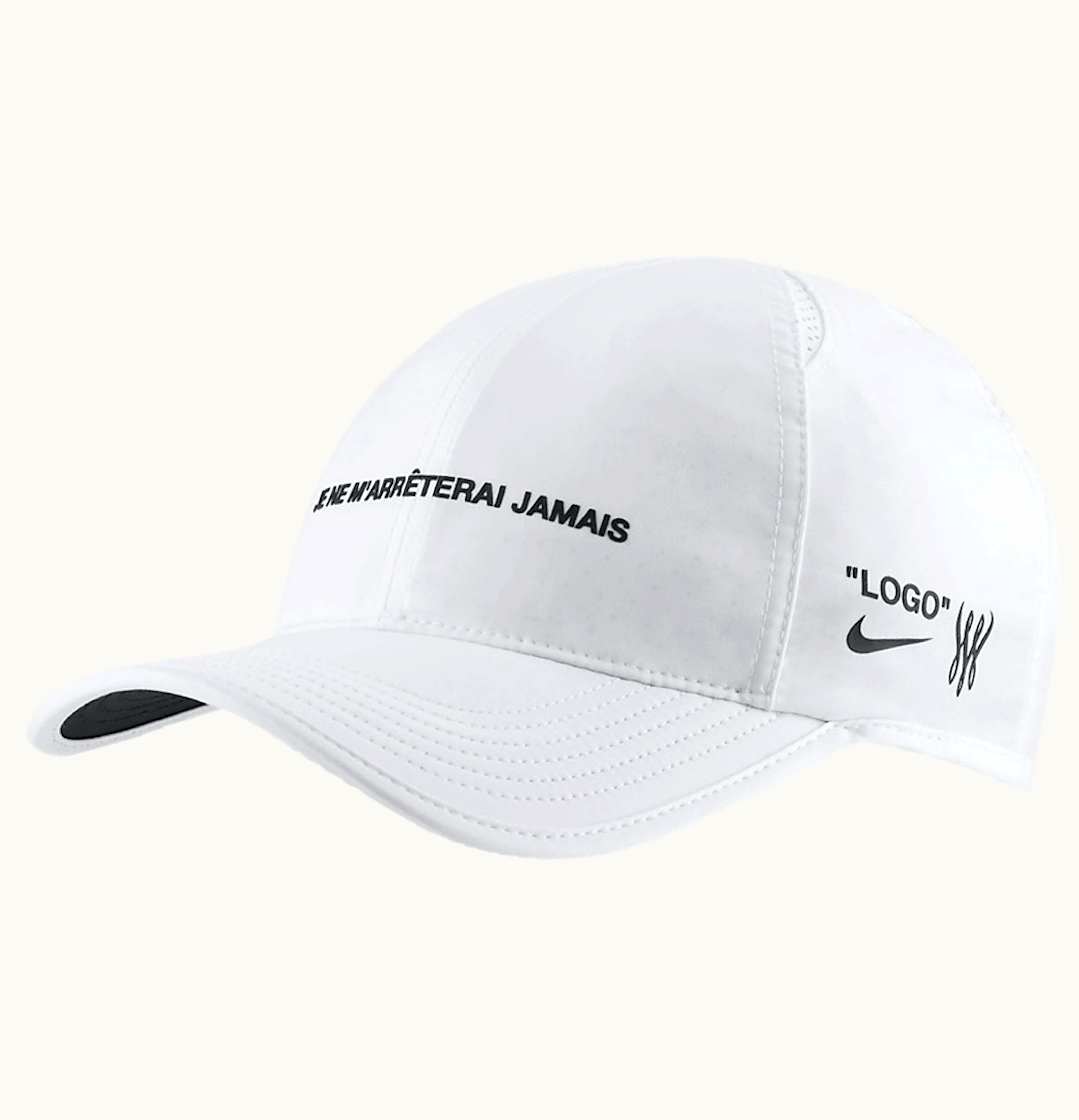 OFF-WHITE Nike x Virgil x Serena Cap White