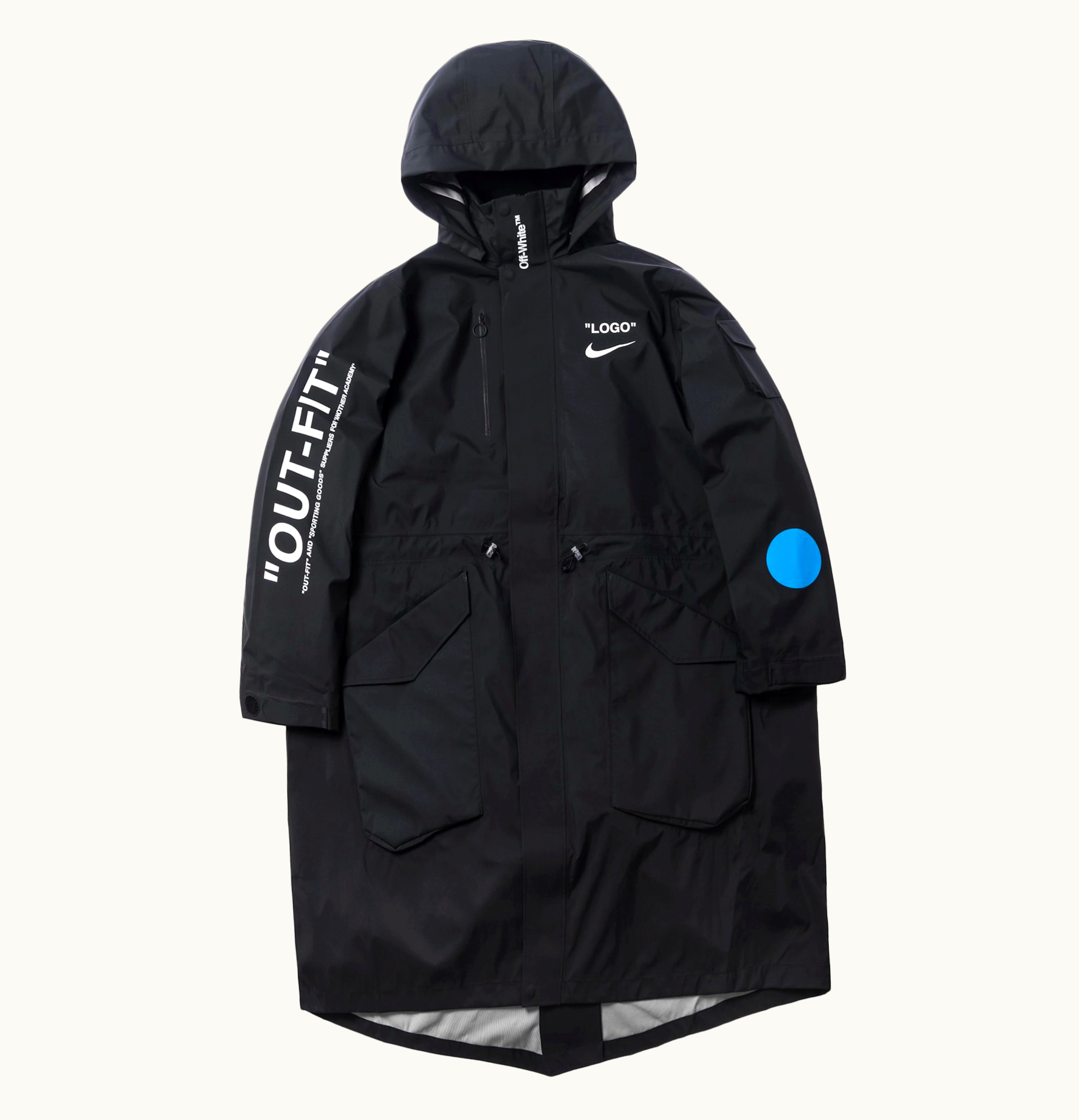 NikeLab x OFF-WHITE Nikelab x OFF WHITE Mercurial NRG X Jacket Jacket Black