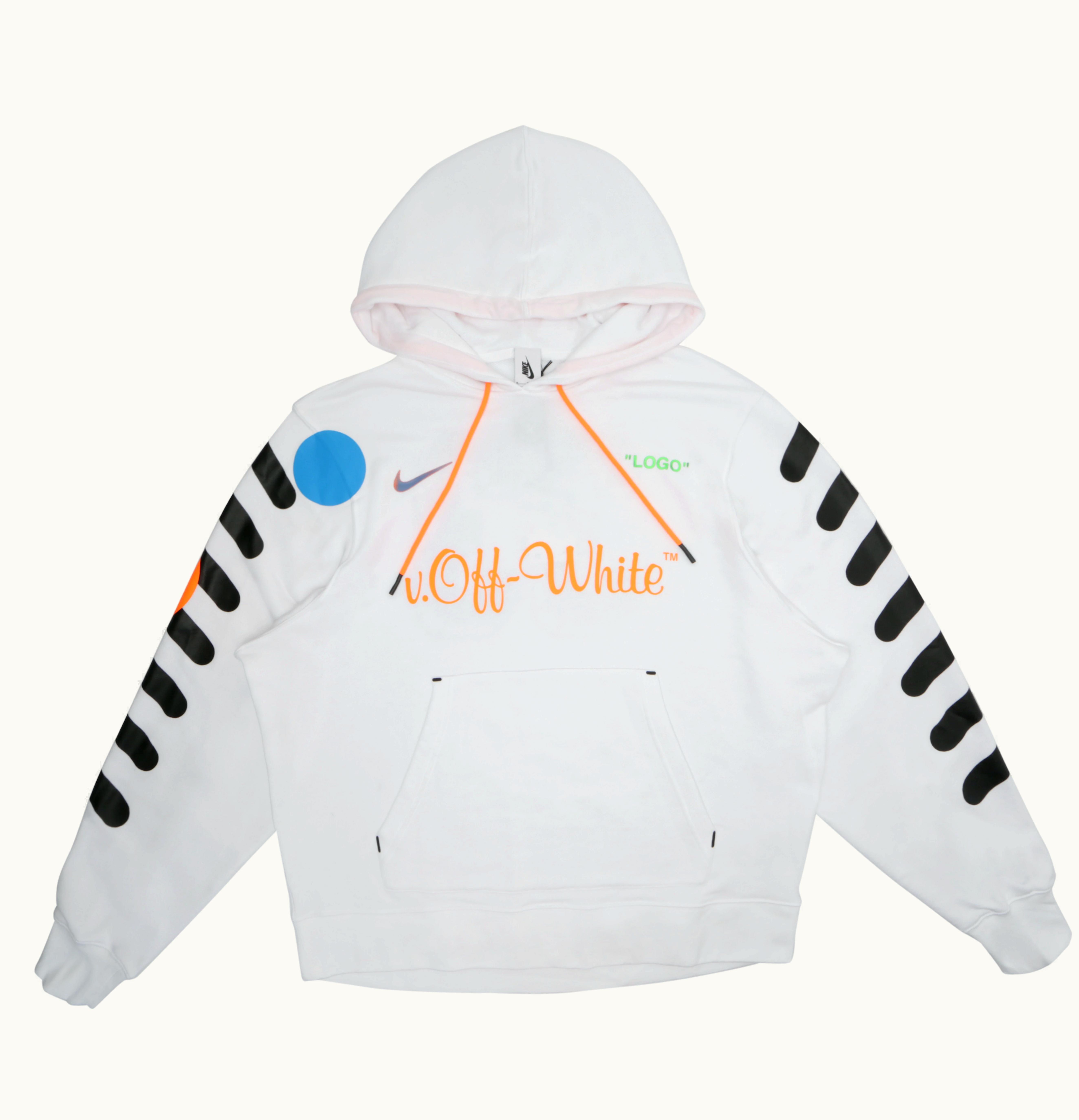 NikeLab x OFF-WHITE Nikelab x OFF WHITE Mercurial NRG X Hoodie White