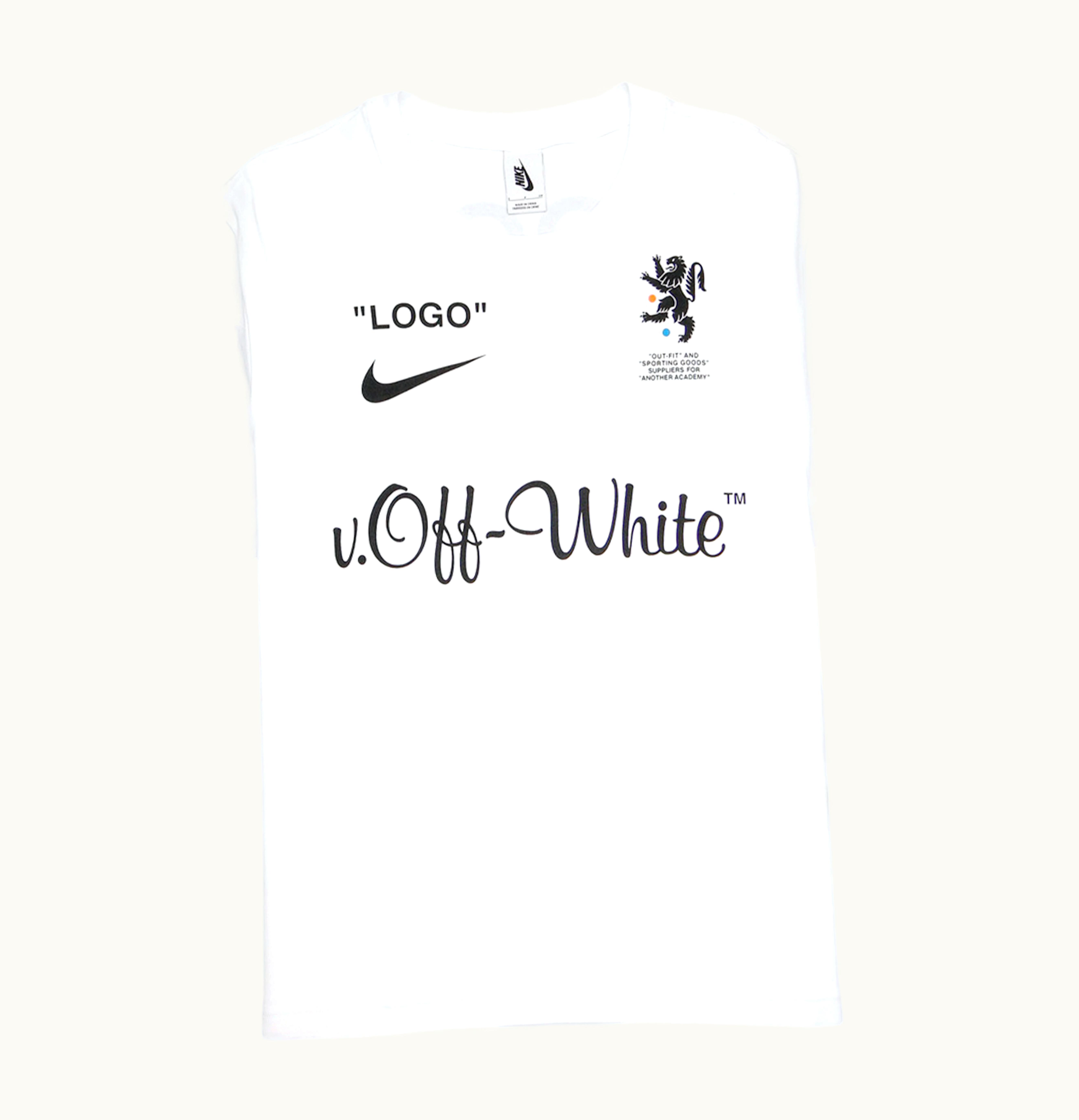 NikeLab x OFF-WHITE Nikelab x OFF WHITE Mercurial NRG X Tee White