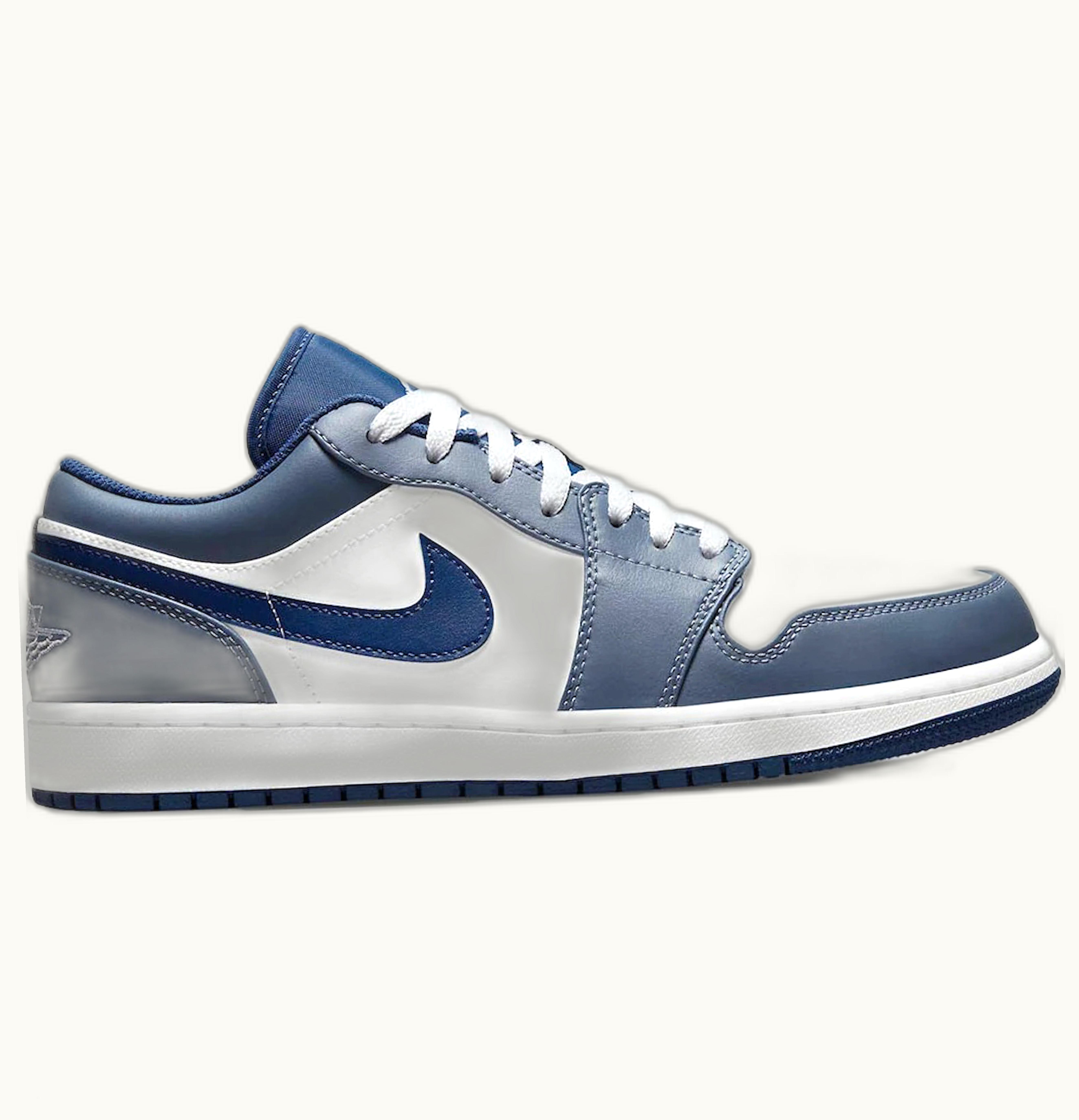 Jordan Air Jordan 1 Low Slate Blue Navy GS