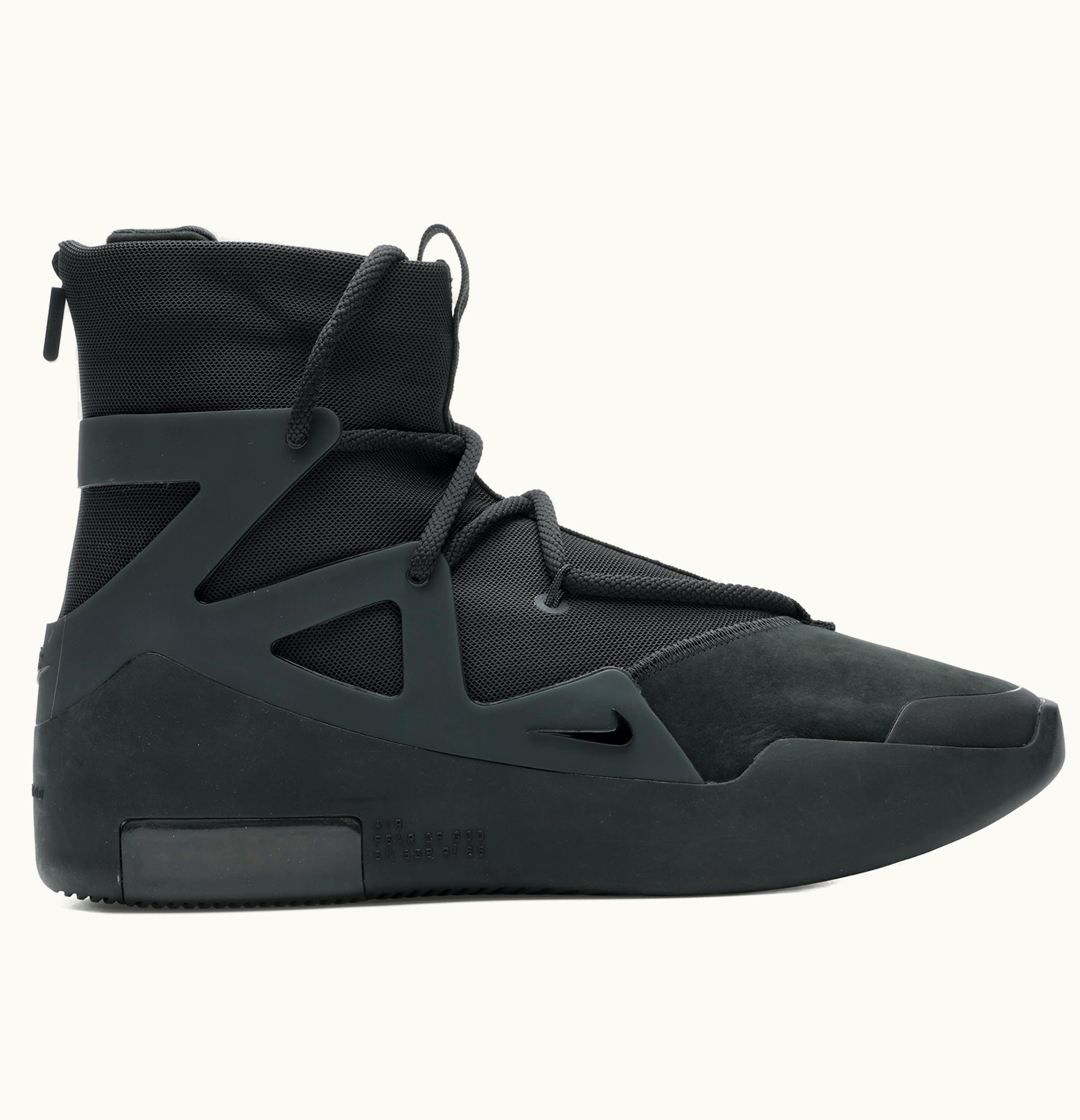 Nike Nike Air Fear of God 1 Triple Black
