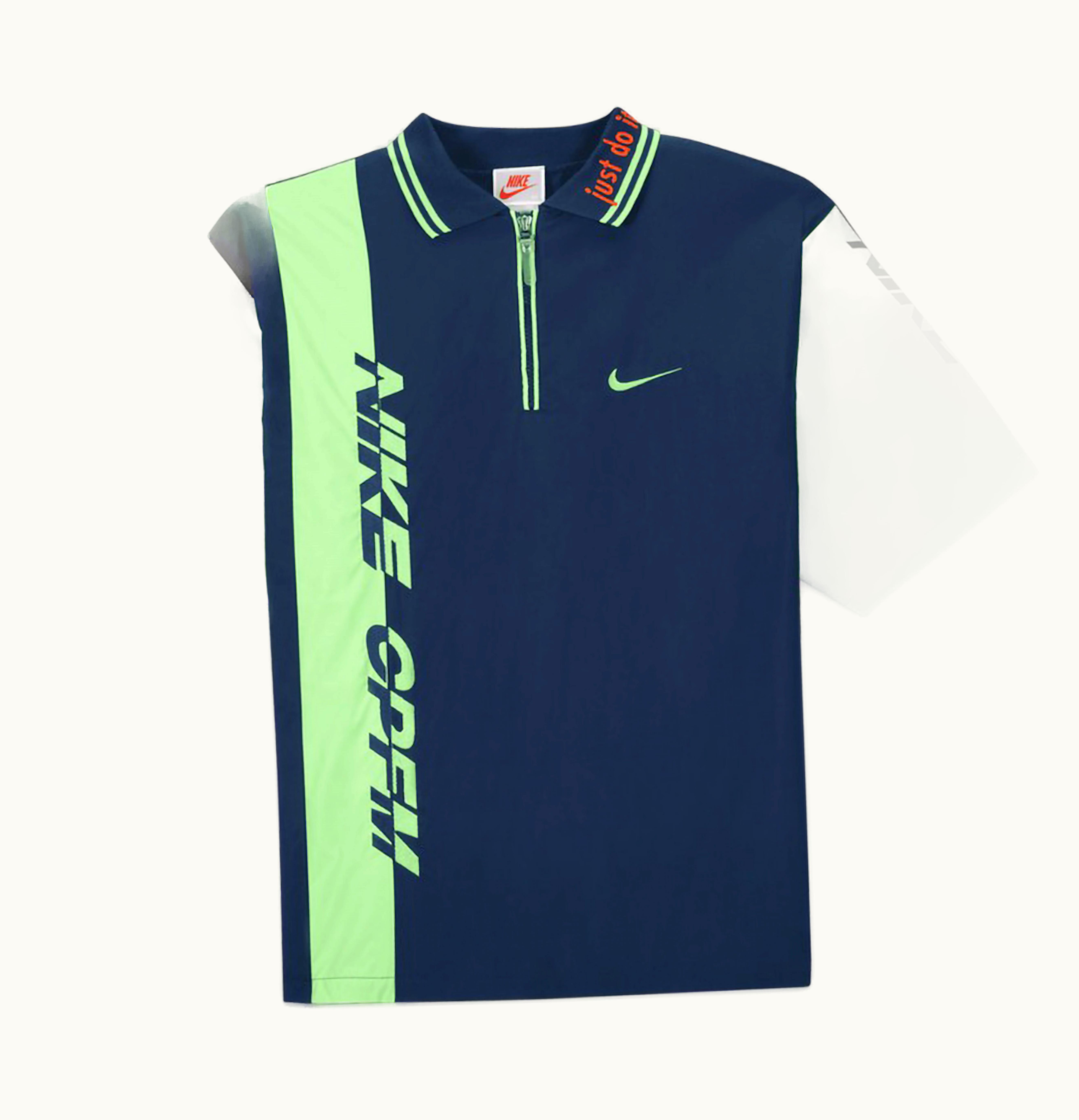 Nike Nike x Cactus Plant Flea Market S S Polo Asia Sizing Navy Green