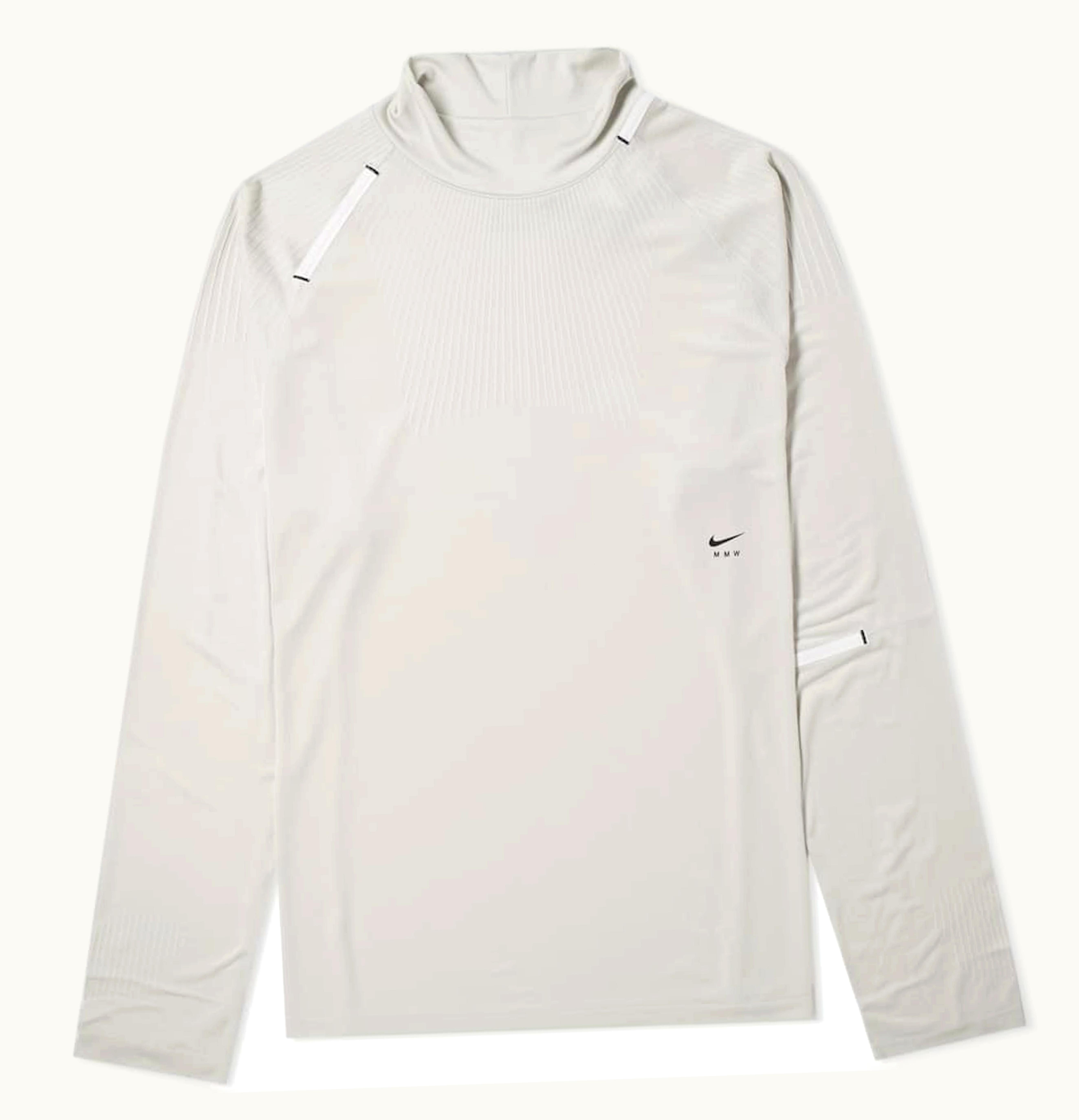 NikeLab x MMW Nikelab x MMW Mens Long Sleeve Top Light Bone