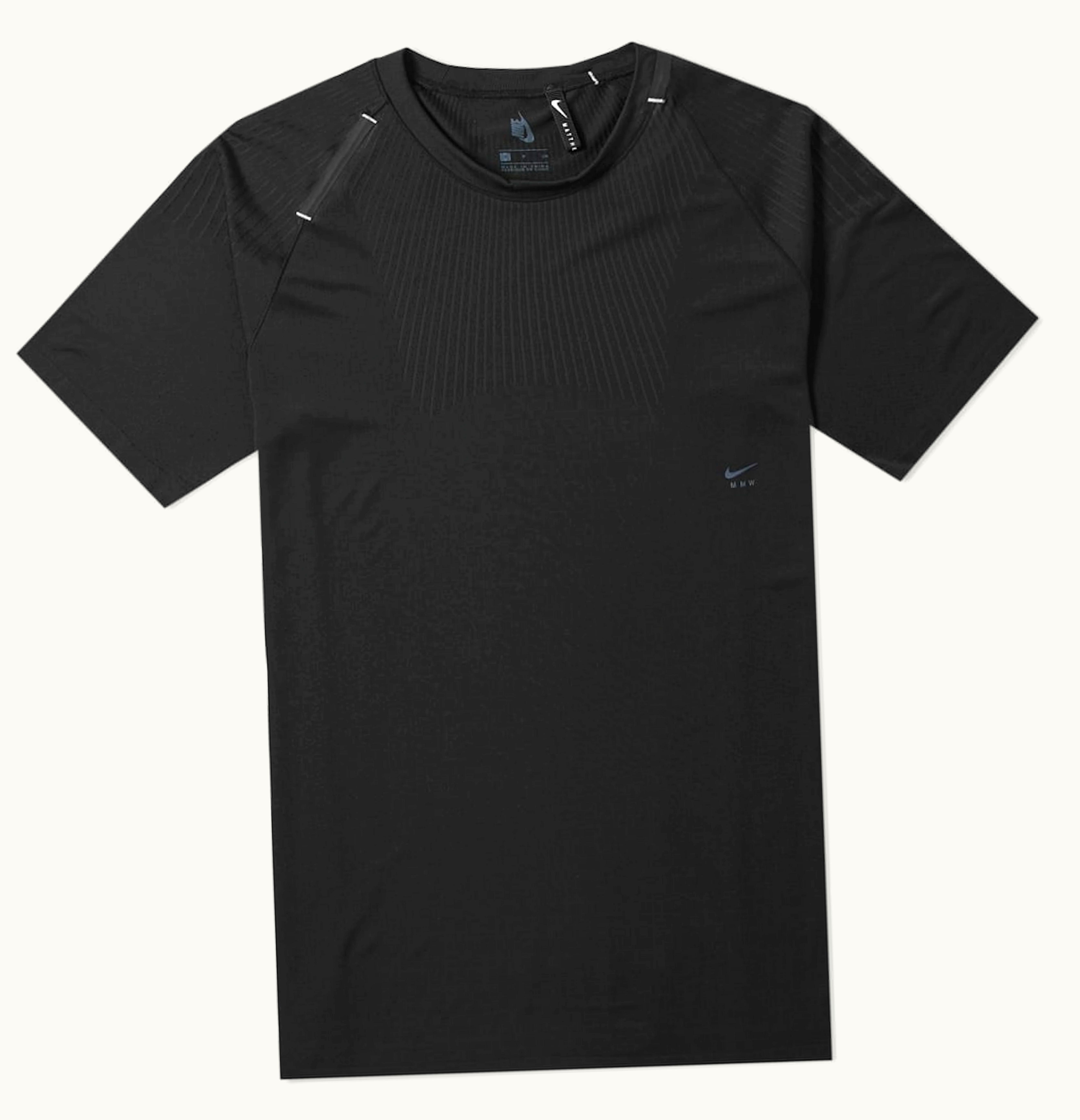 NikeLab x MMW Nikelab x MMW Mens Short Sleeve Top Black