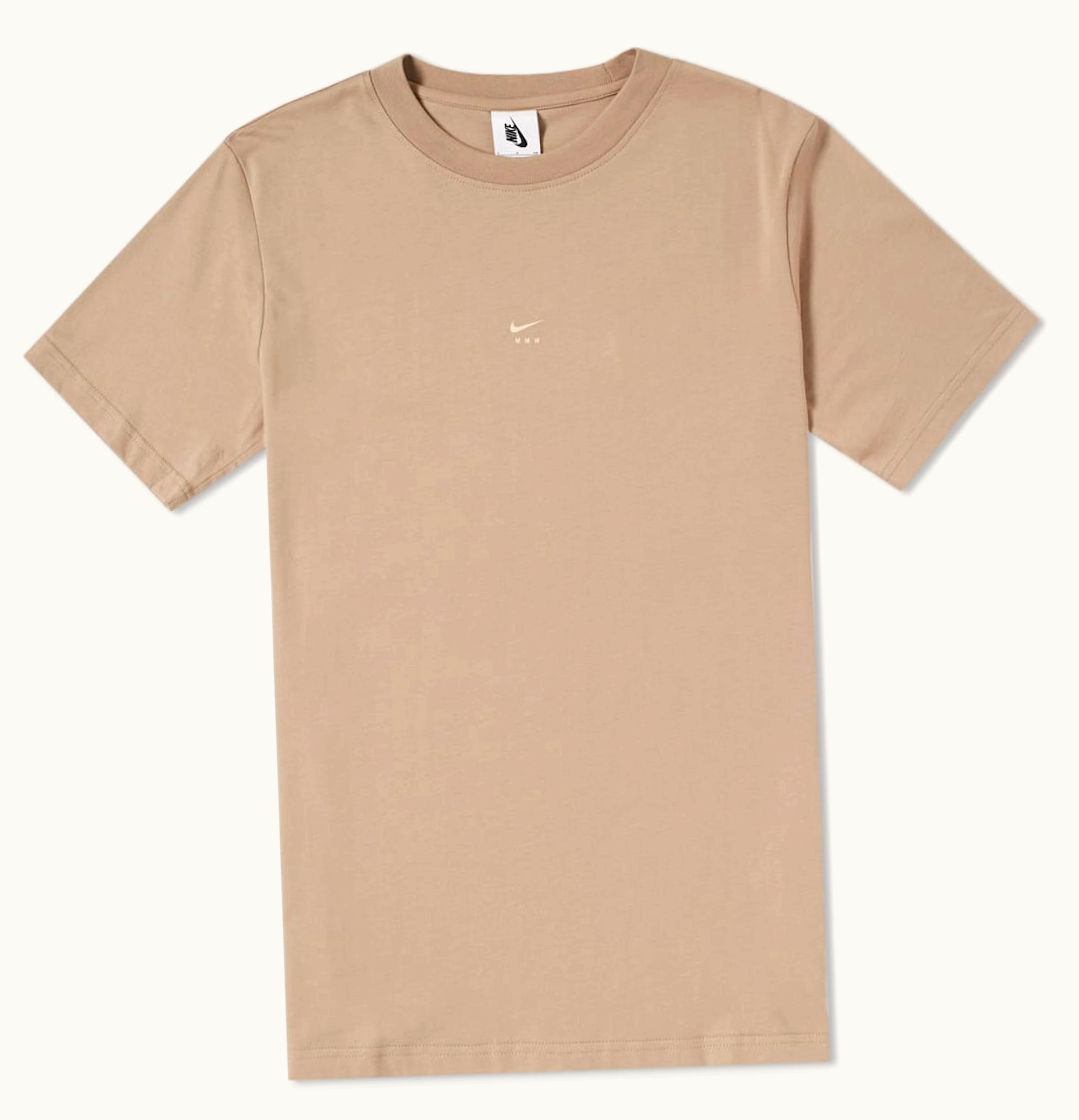 NikeLab x MMW Nikelab x MMW Mens Graphic T Shirt Khaki