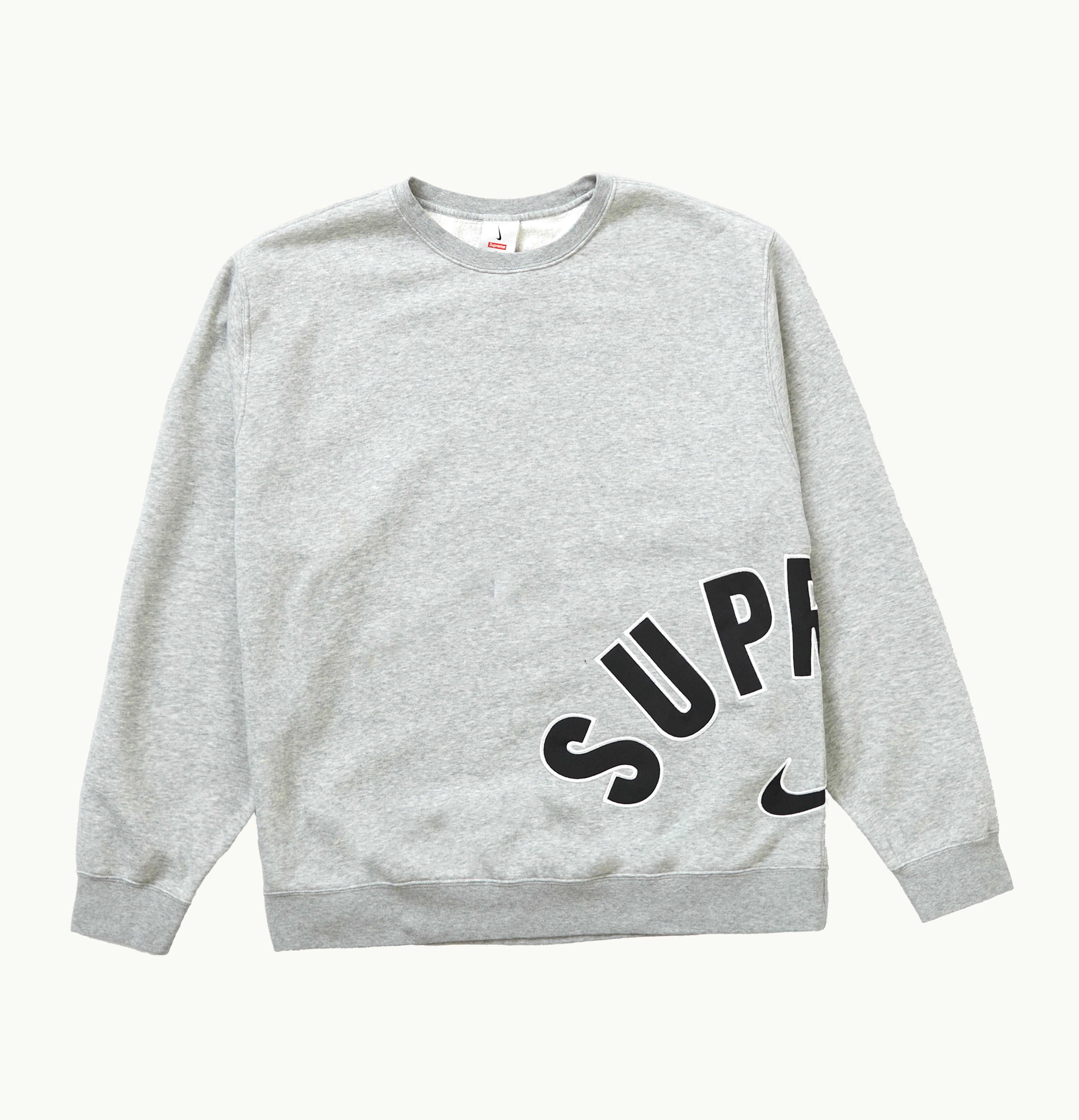 Supreme Supreme Nike Arc Crewneck Heather Grey