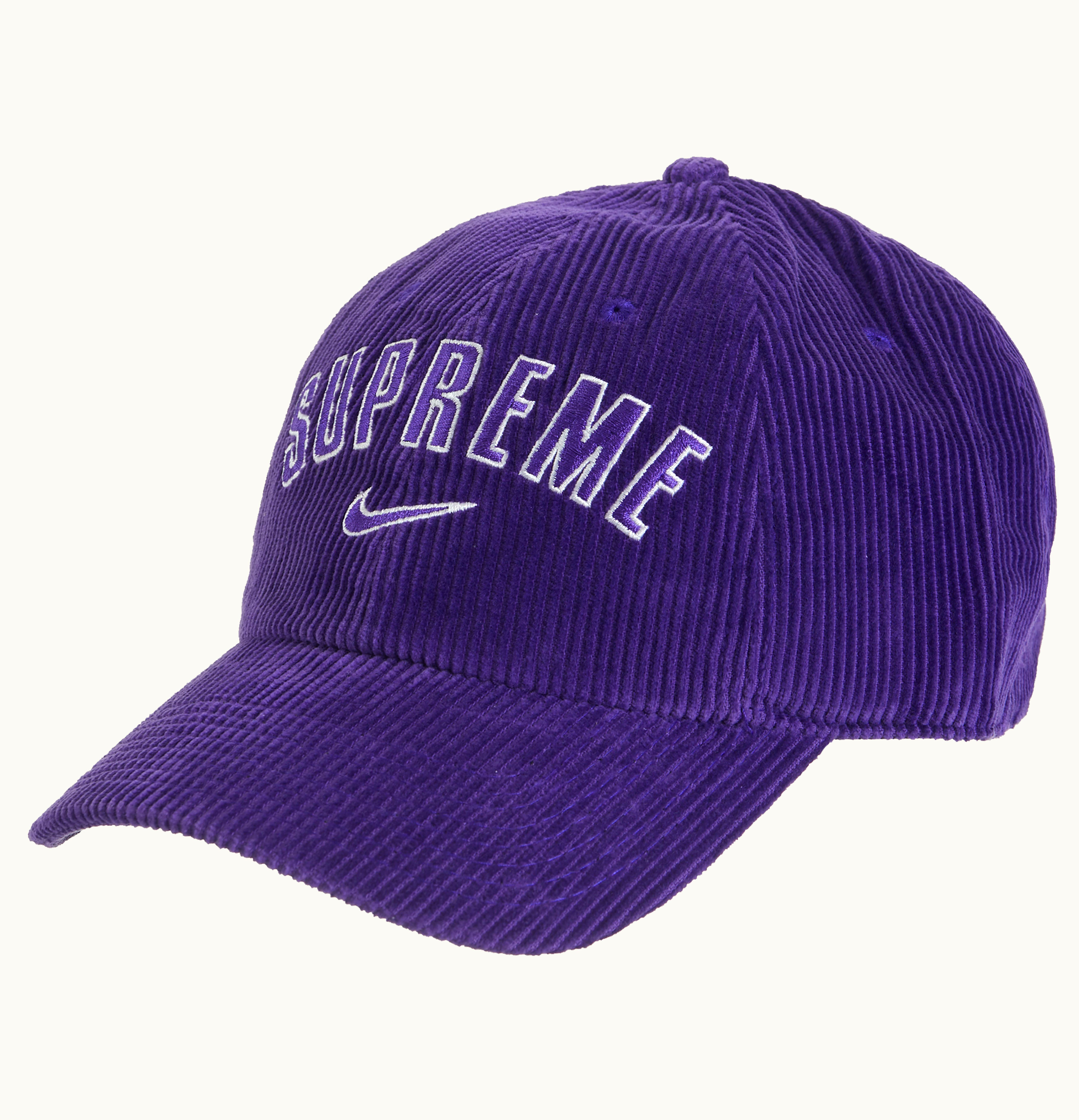 Supreme Supreme Nike Arc Corduroy 6 Panel Purple