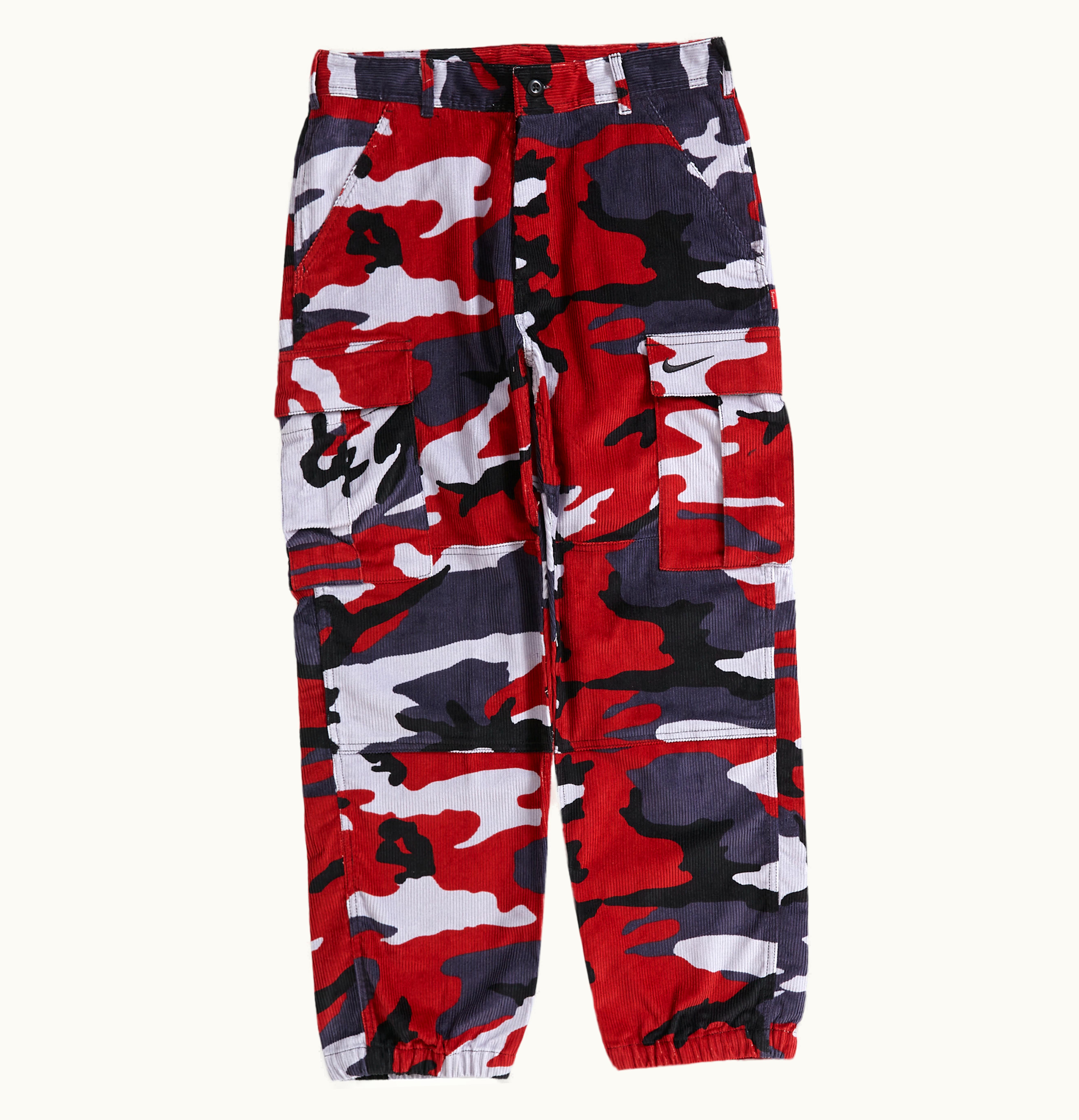 Supreme Supreme Nike Arc Corduroy Cargo Pant Red Camo