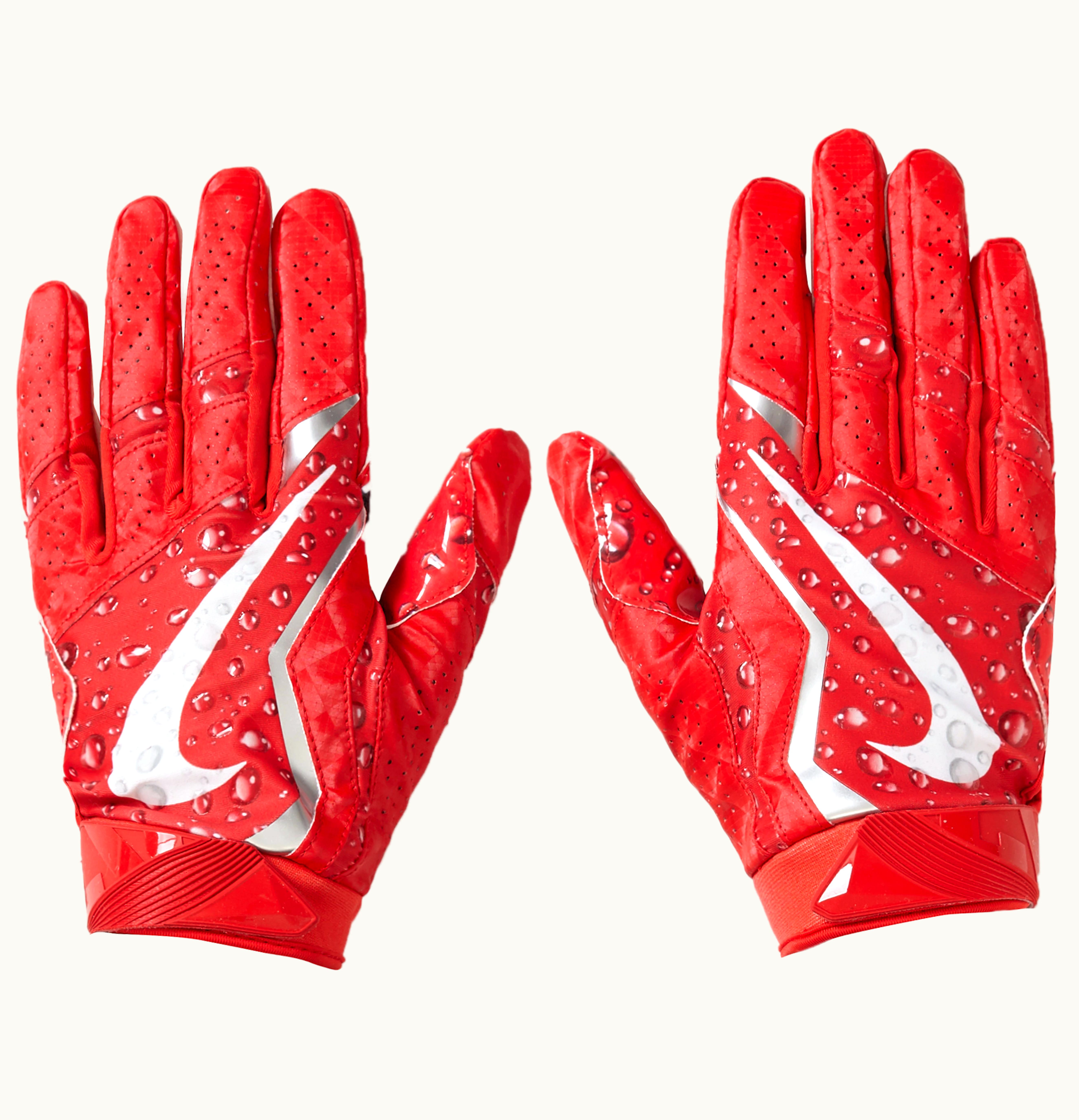 Supreme Supreme Nike Vapor Jet 40 Football Gloves Red