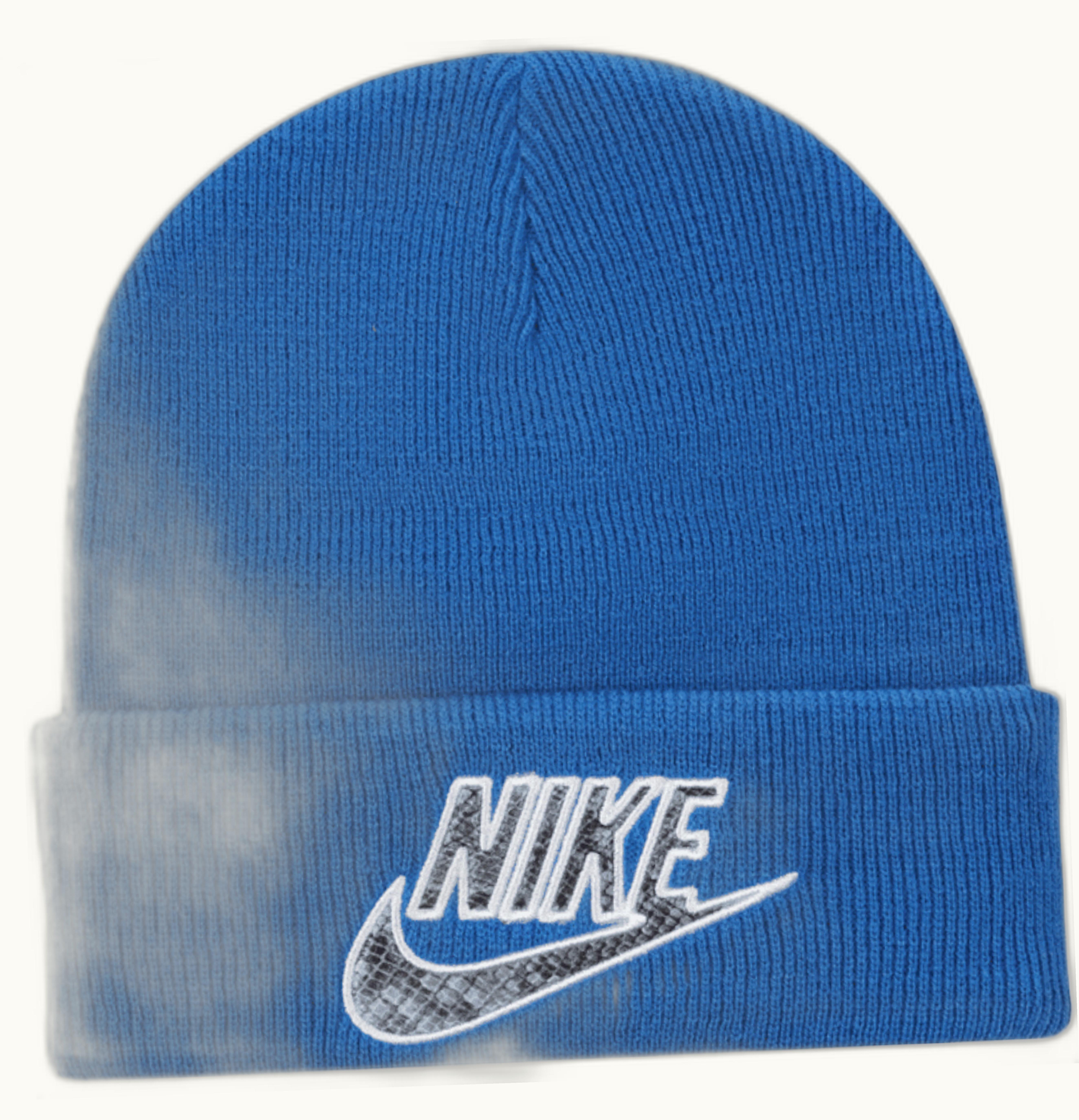 Supreme Supreme Nike Snakeskin Beanie Blue