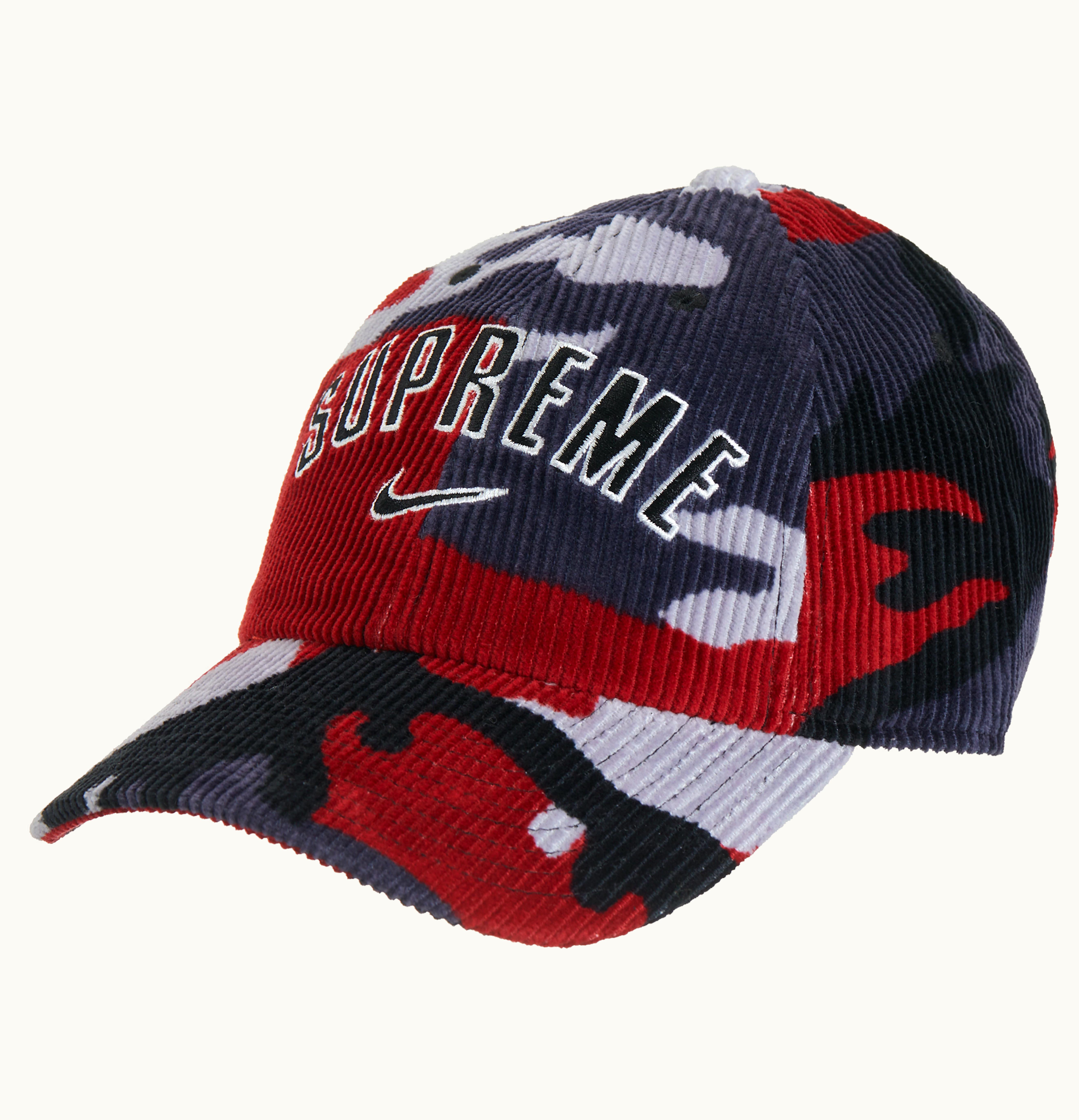 Supreme Supreme Nike Arc Corduroy 6 Panel Red Camo