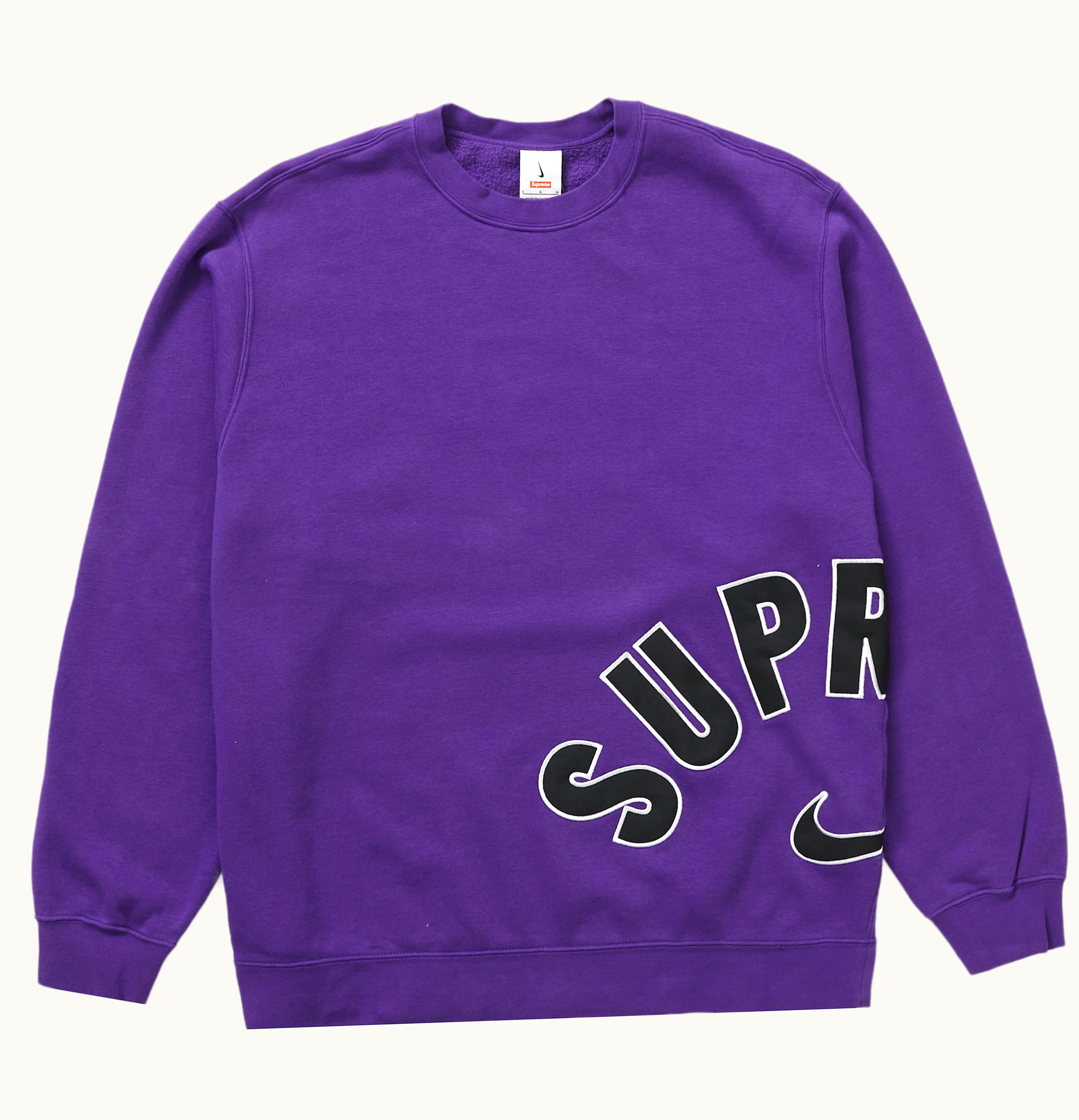 Supreme Supreme Nike Arc Crewneck Purple