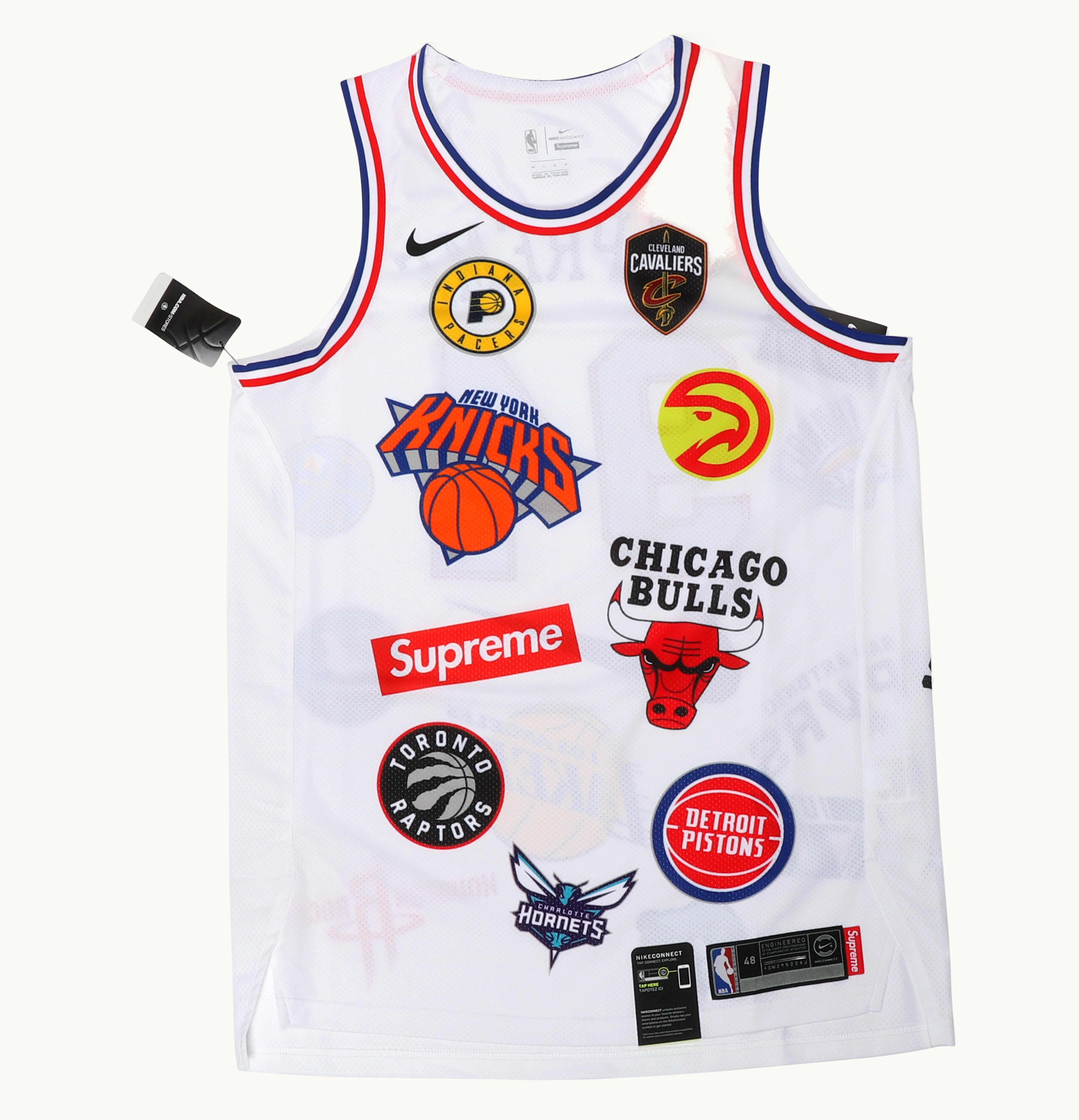 Supreme Supreme NikeNBA Teams Authentic Jersey White