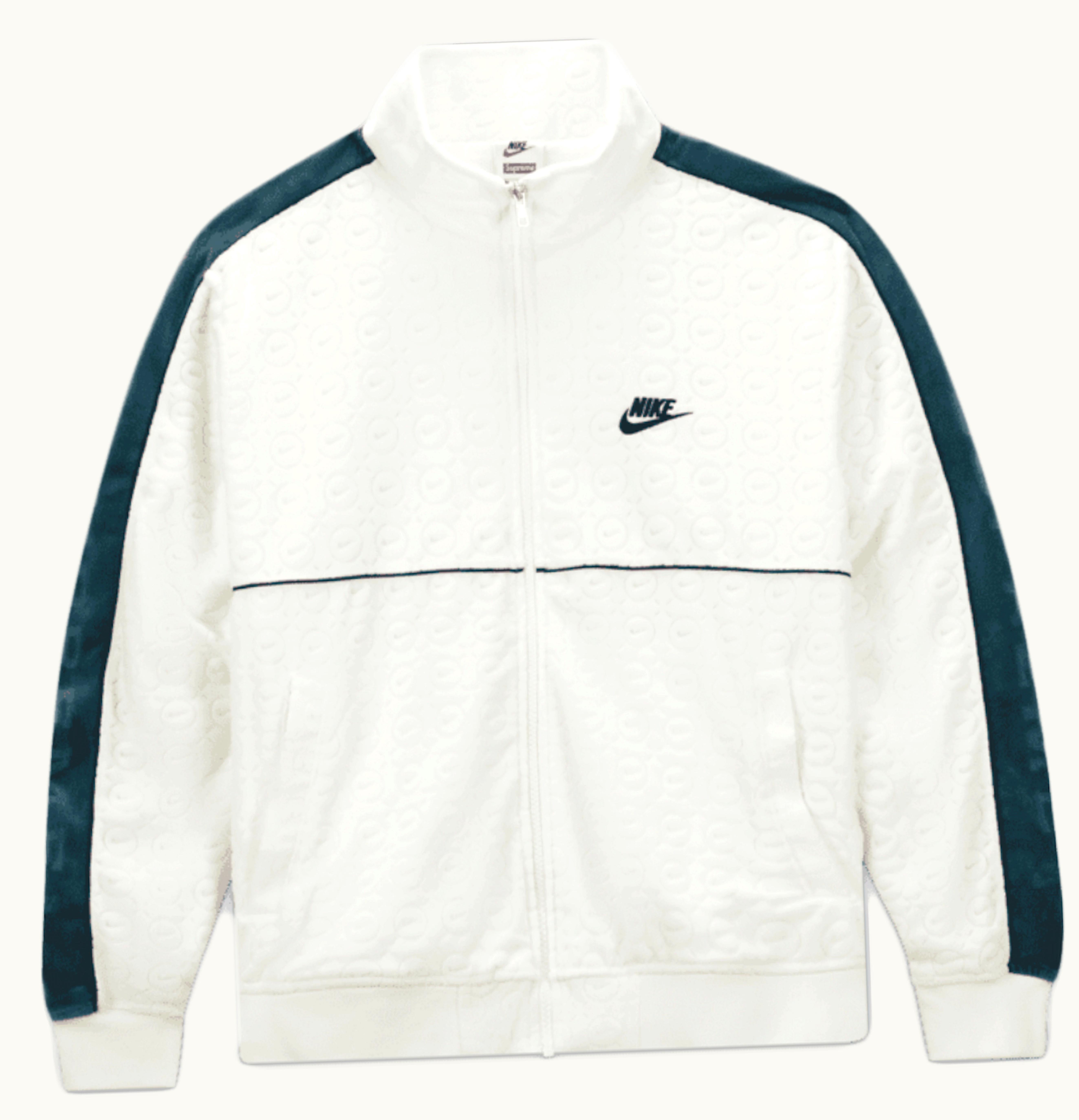 Supreme Supreme Nike Velour Track Jacket White