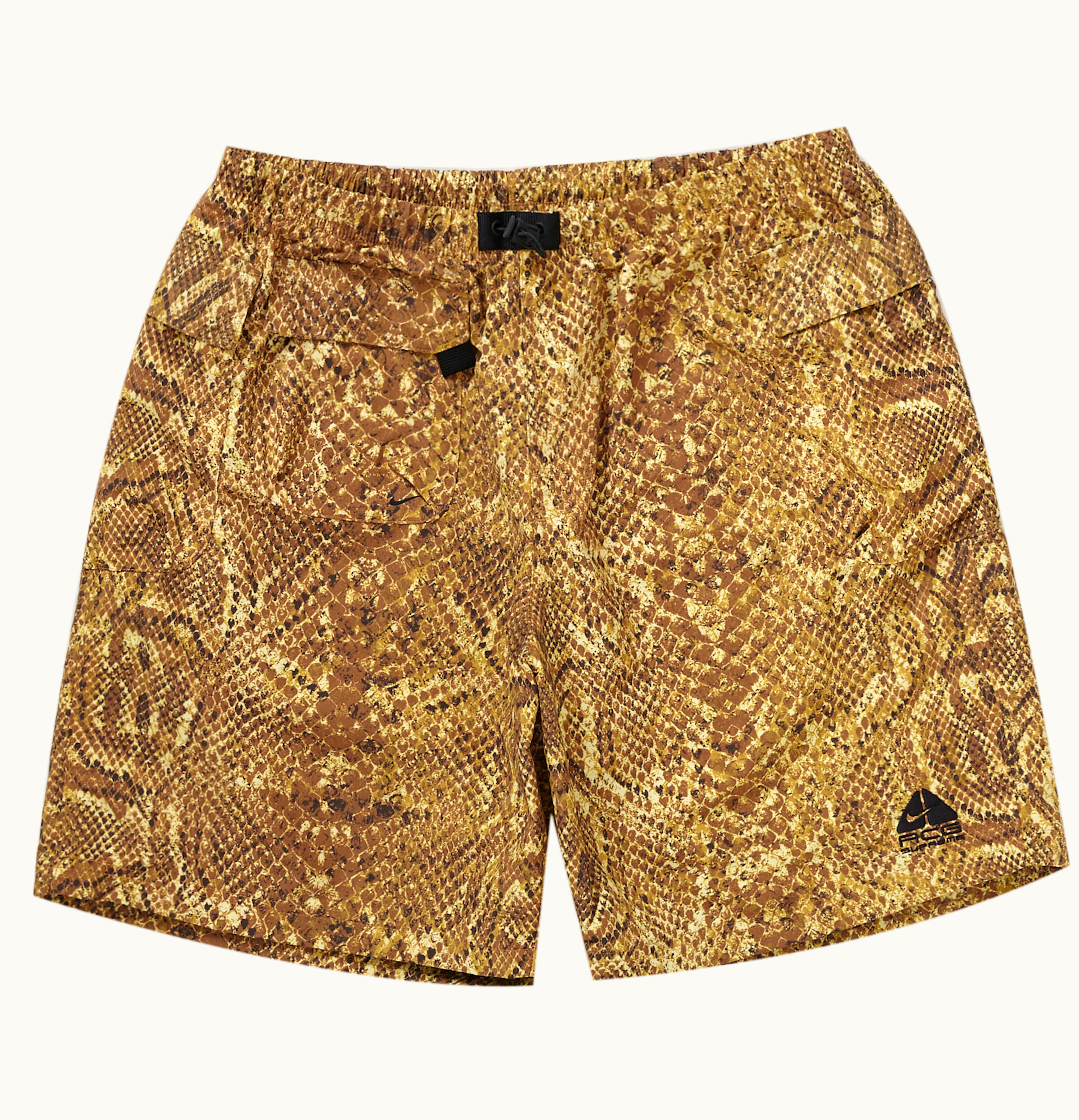 Supreme Supreme Nike ACG Nylon Trail Short Gold Snakeskin