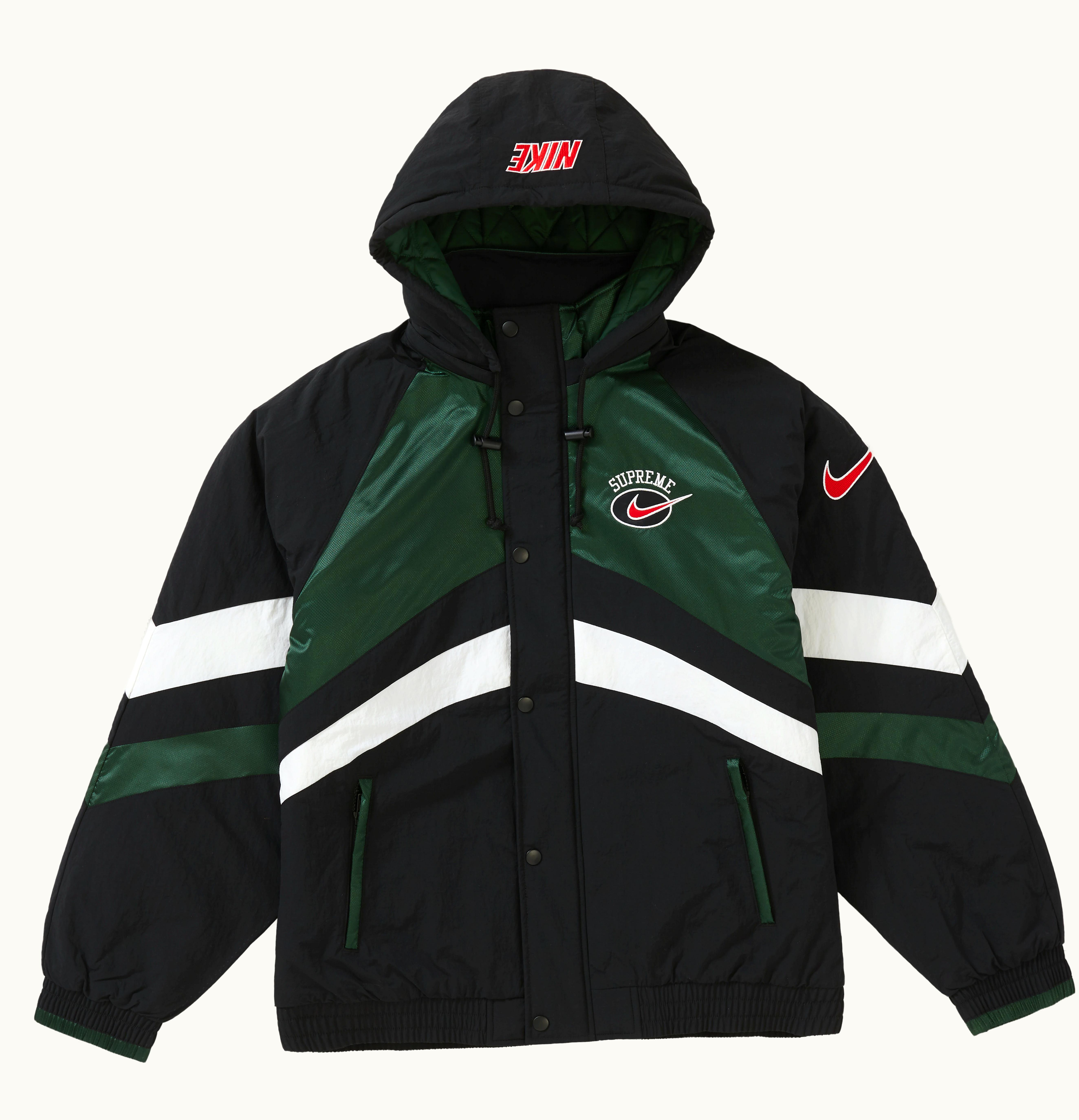 Supreme Supreme Nike Hooded Sport Jacket Green