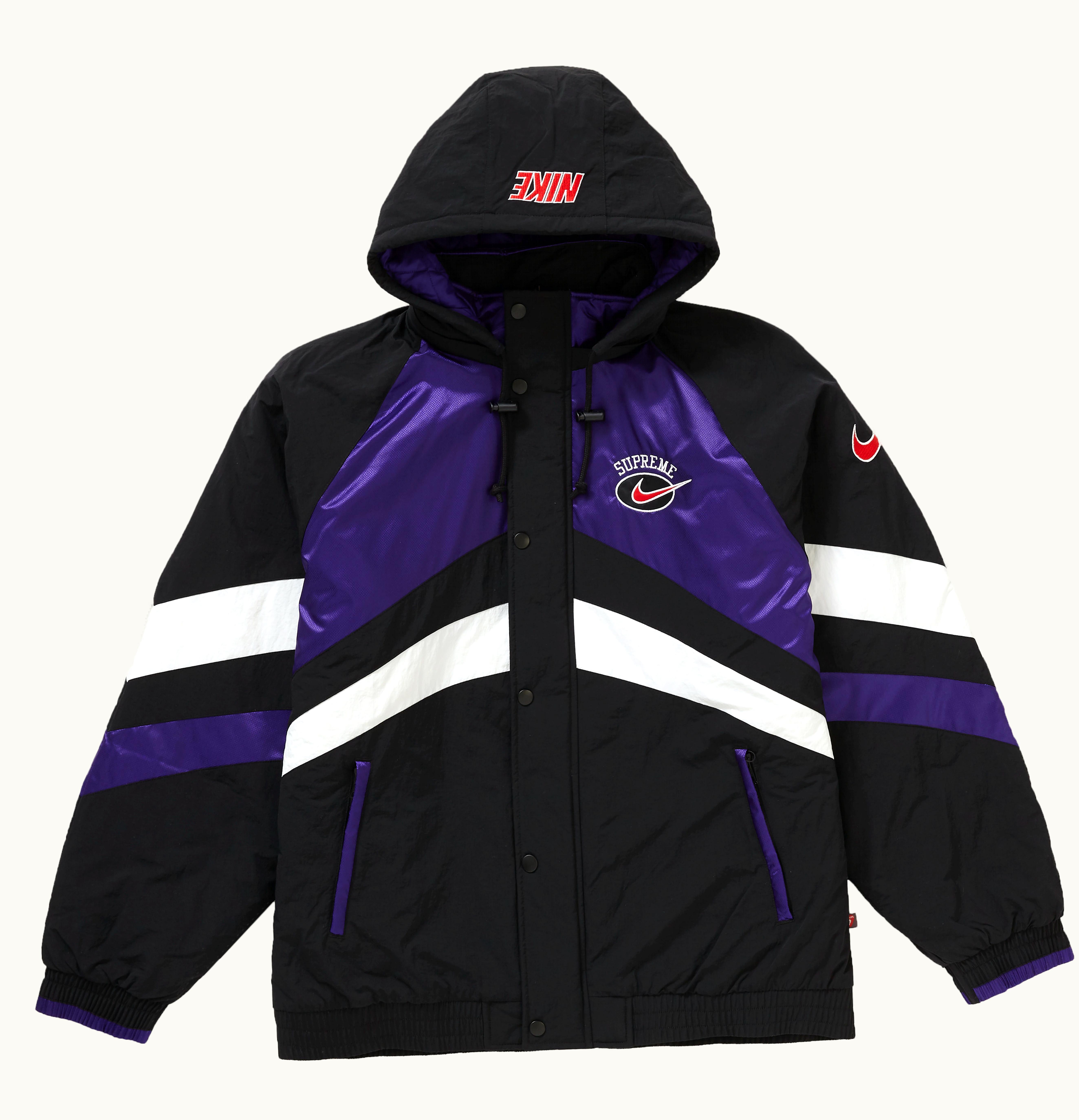 Supreme Supreme Nike Hooded Sport Jacket Purple
