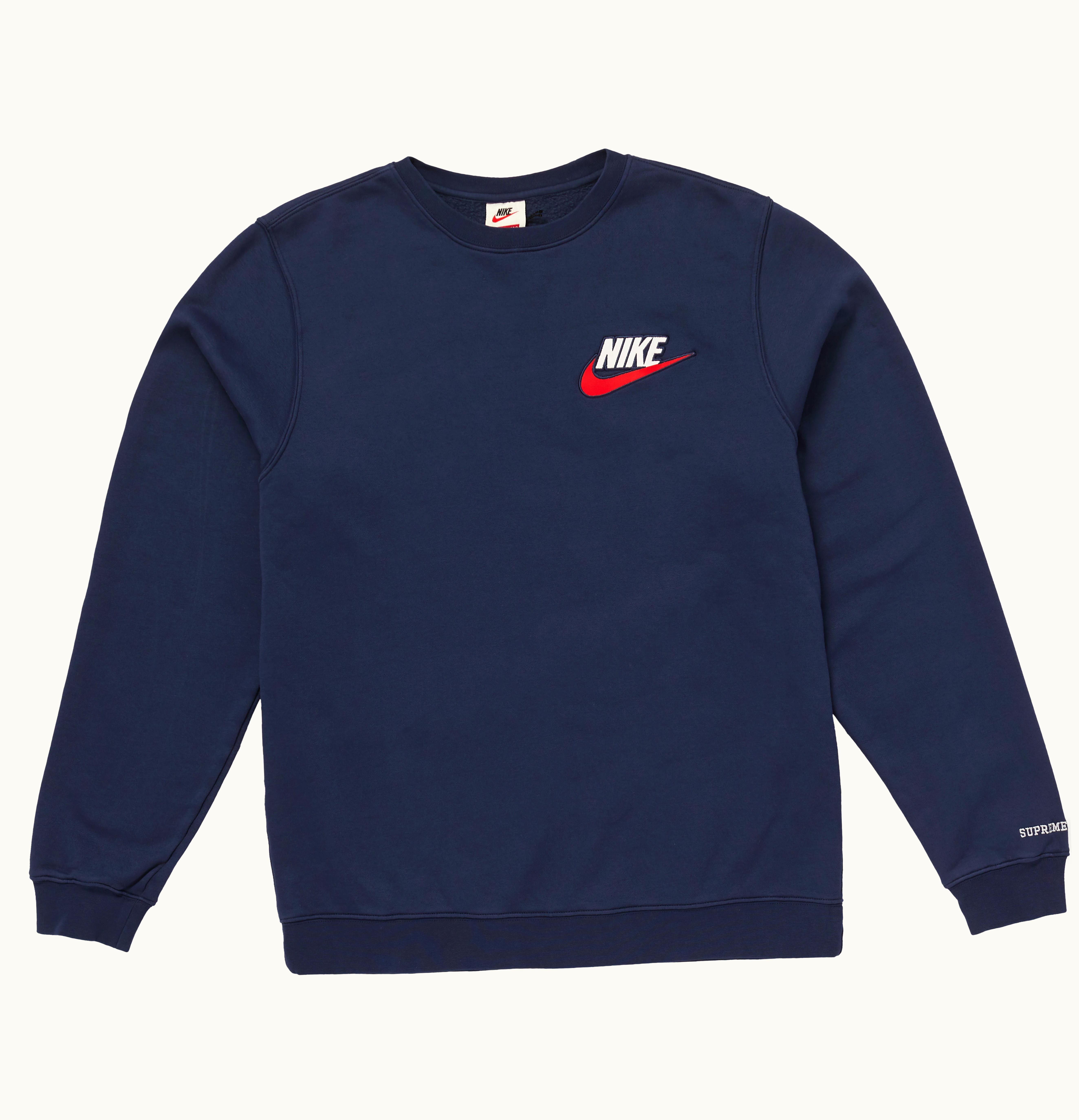 Supreme Supreme Nike Crewneck Navy