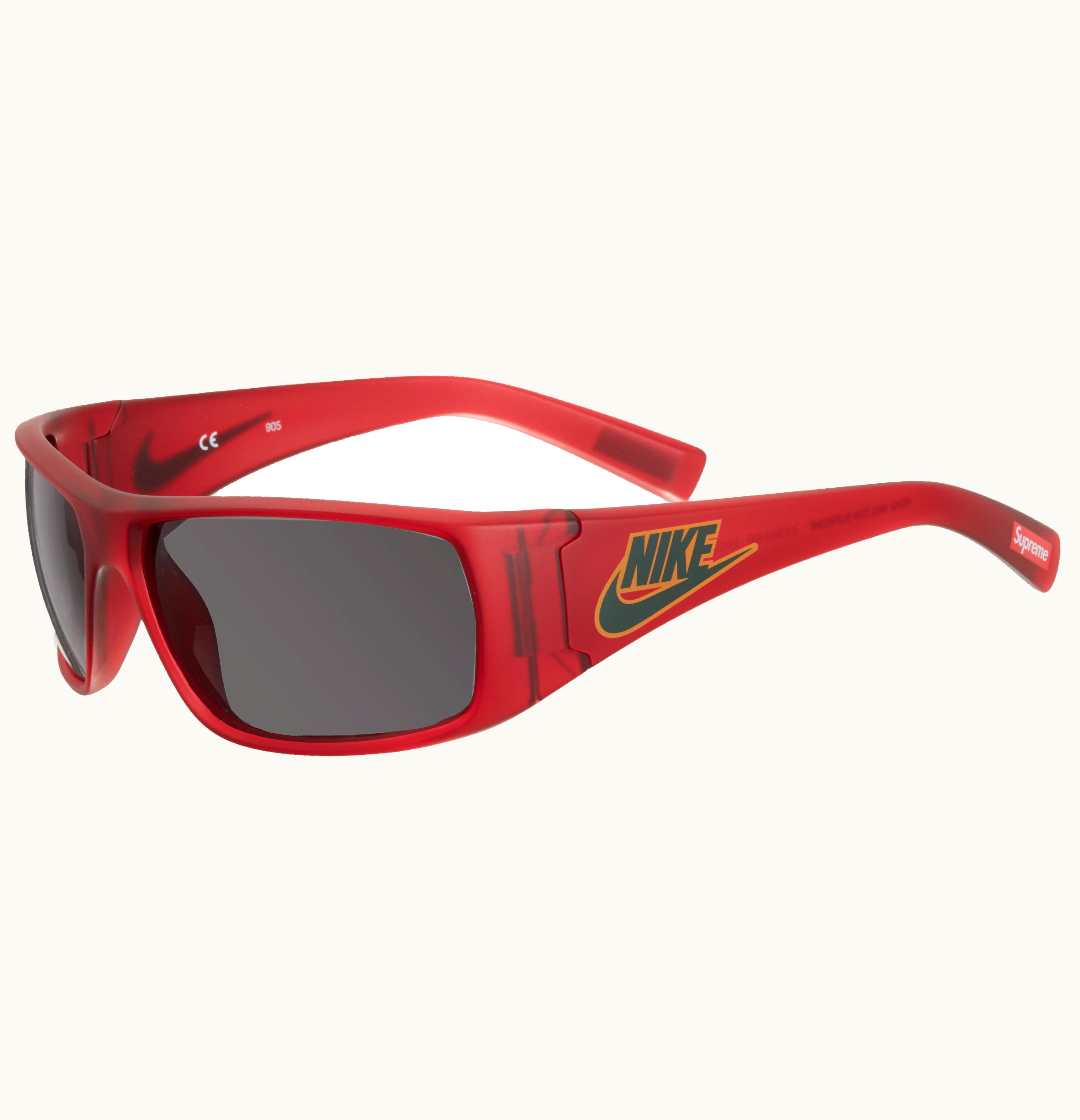 Supreme Supreme Nike Sunglasses Frosted Red