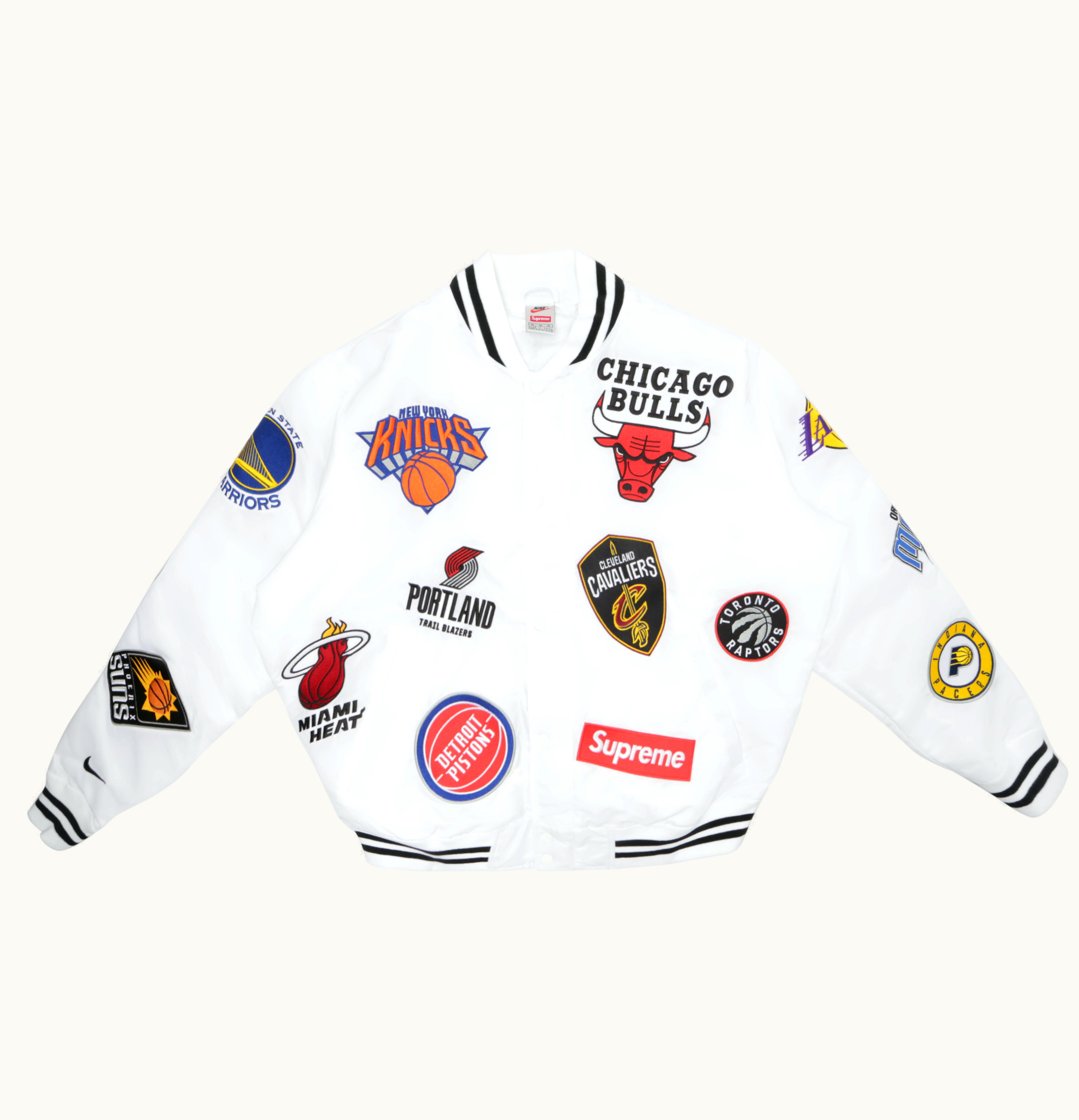 Supreme Supreme NikeNBA Teams Warm Up Jacket White