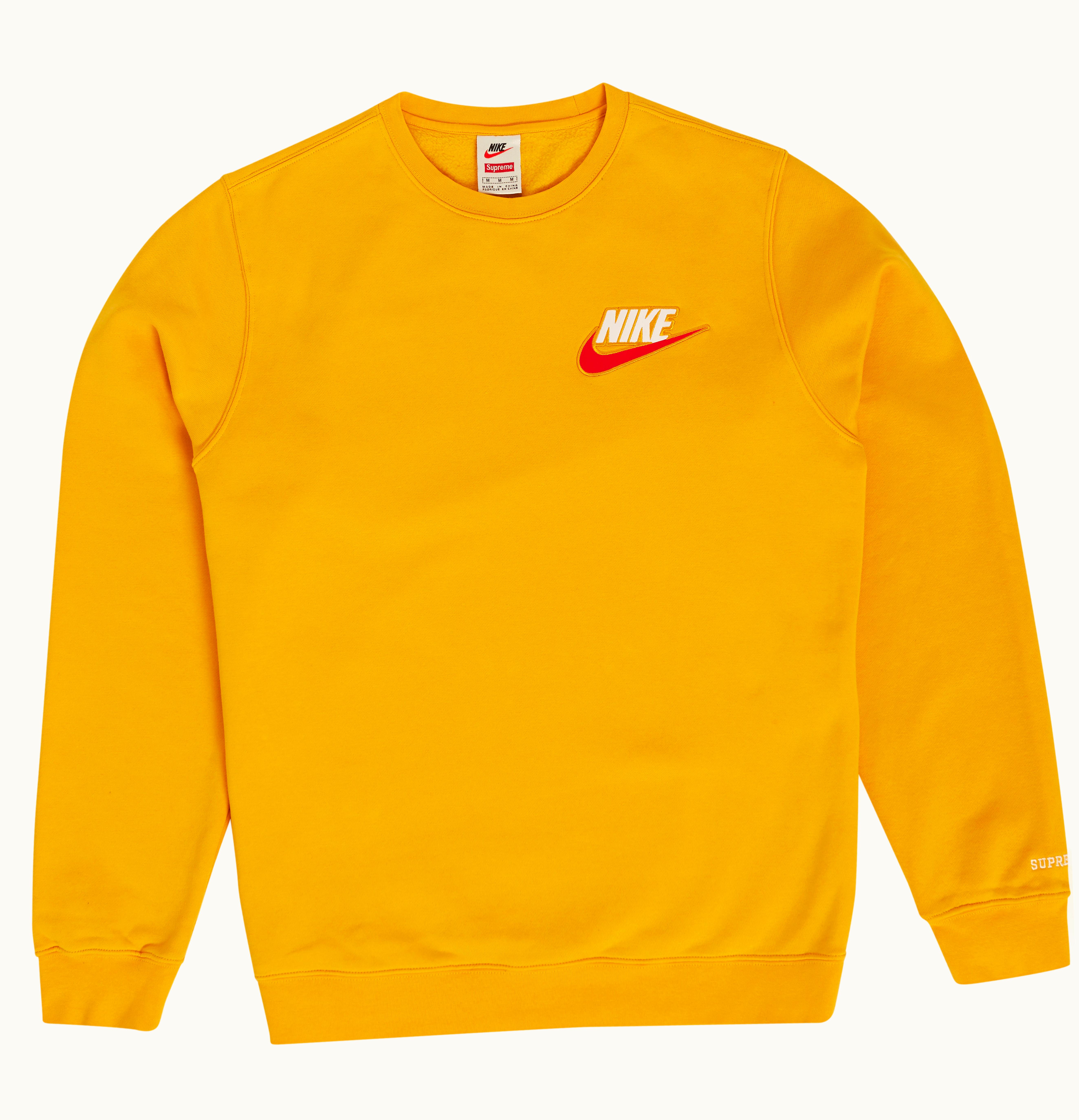 Supreme Supreme Nike Crewneck Mustard