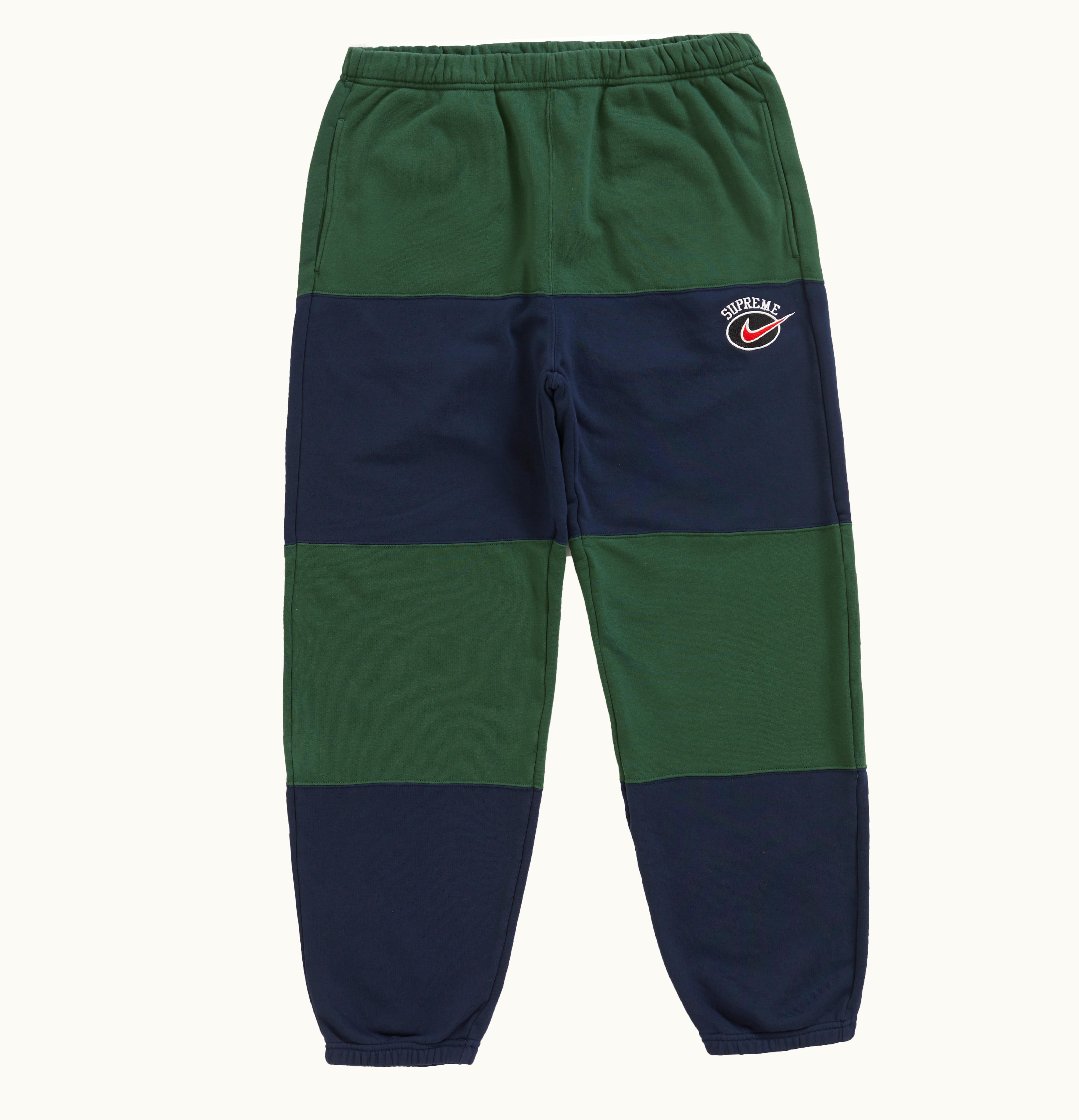 Supreme Supreme Nike Stripe Sweatpant Navy